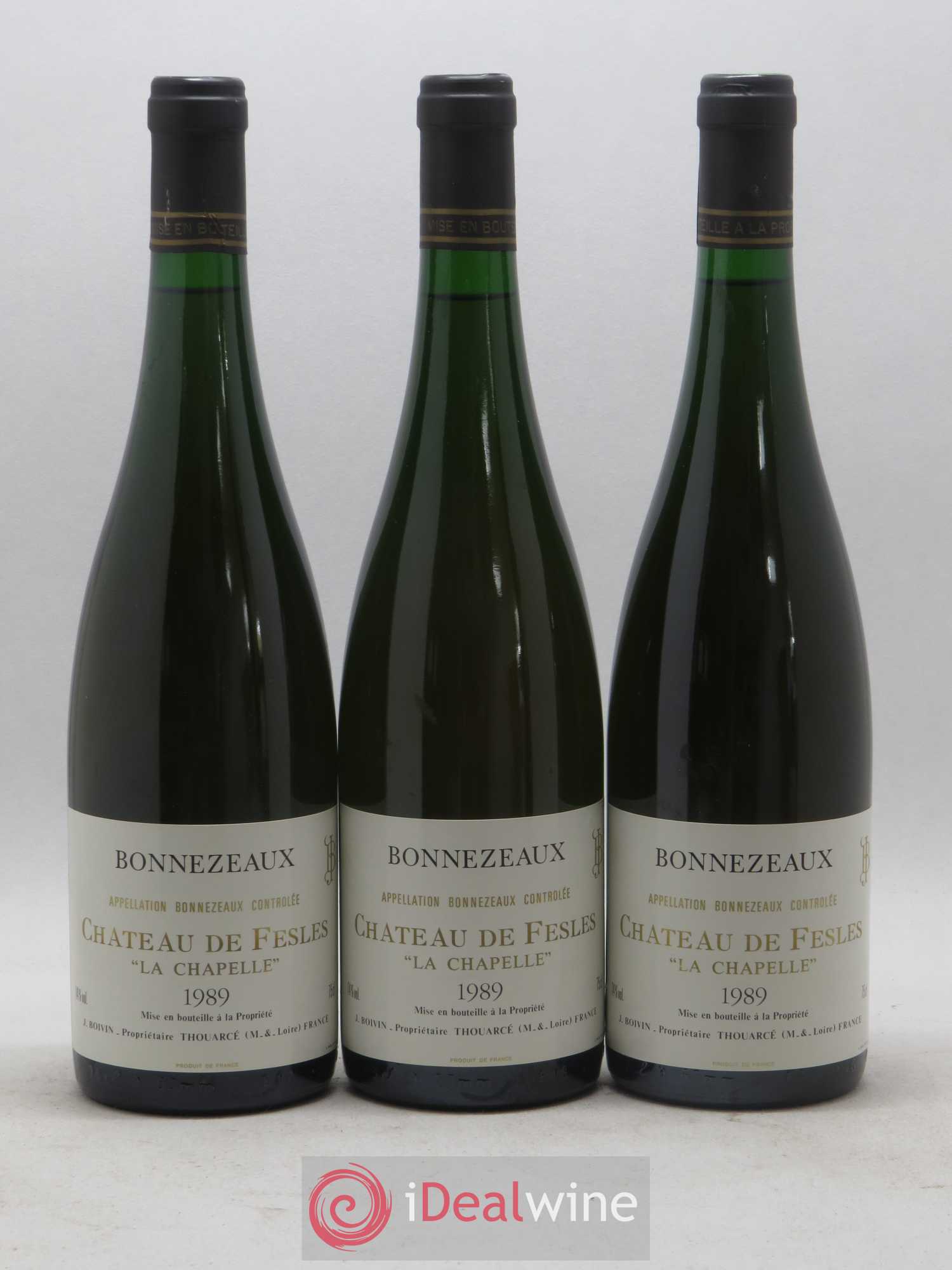 Bonnezeaux La Chapelle Château de Fesles 1989 - Lotto di 6 bottiglie - 1