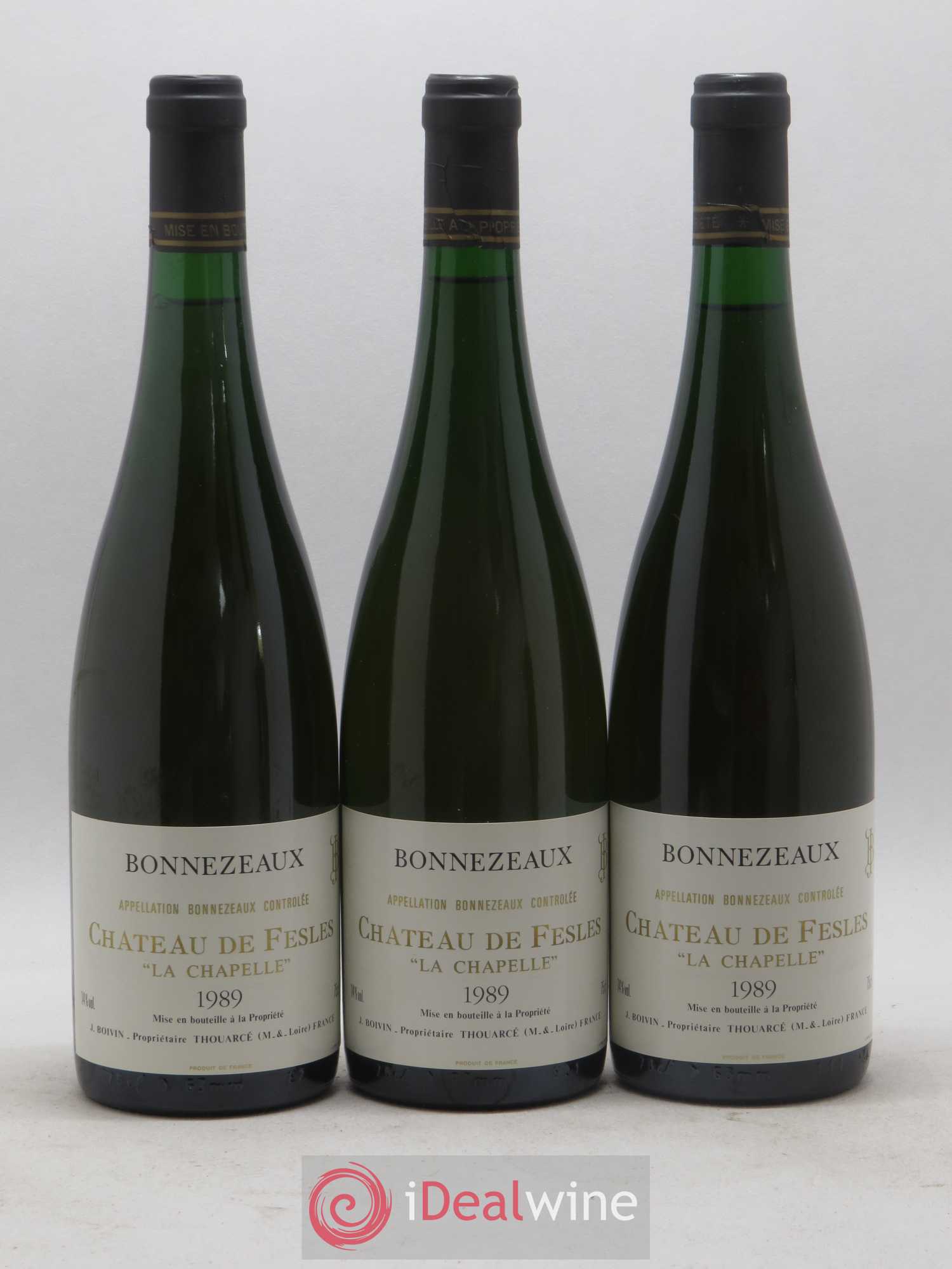 Bonnezeaux La Chapelle Château de Fesles 1989 - Lotto di 6 bottiglie - 2