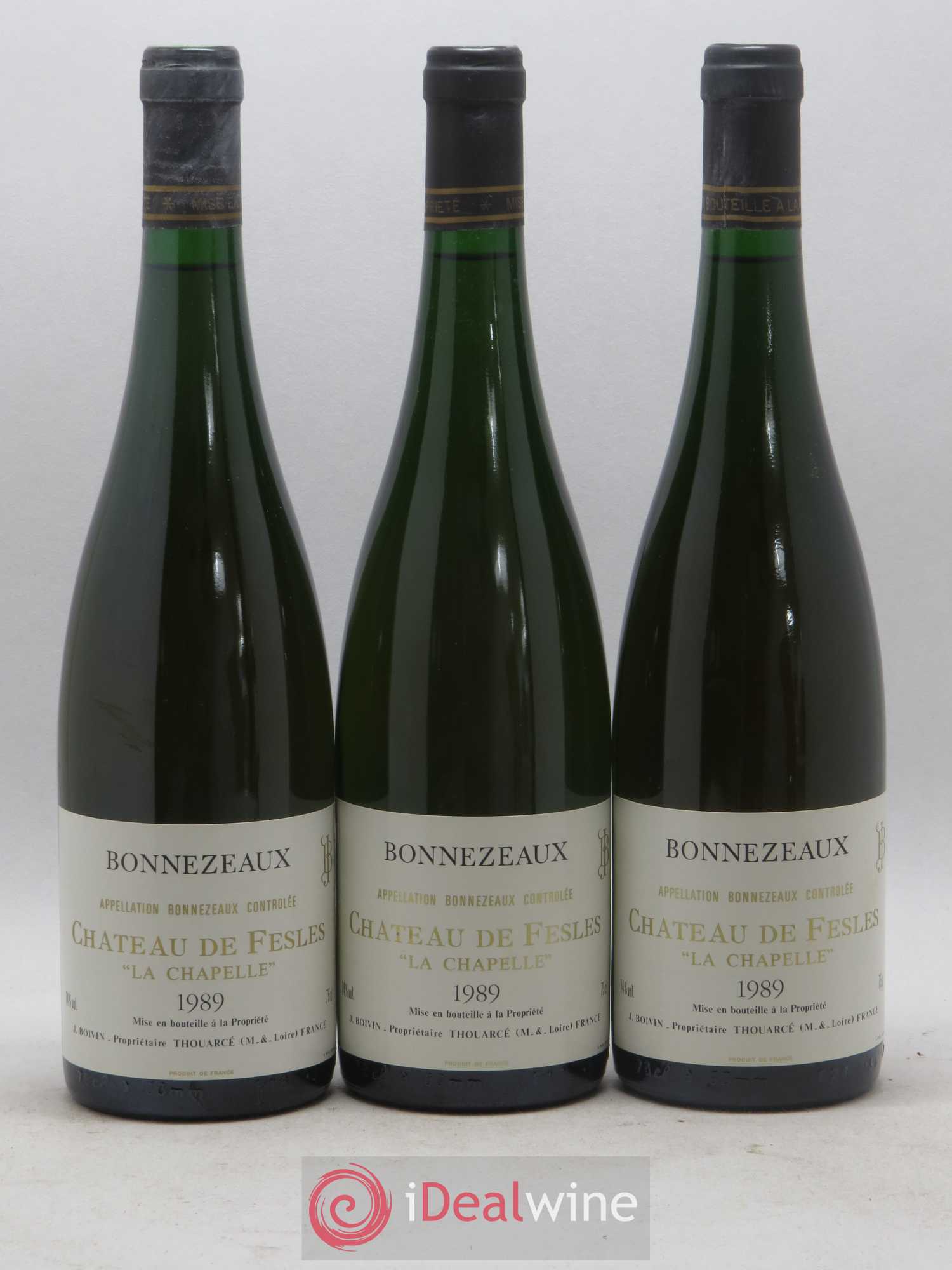 Bonnezeaux La Chapelle Château de Fesles 1989 - Lotto di 6 bottiglie - 1