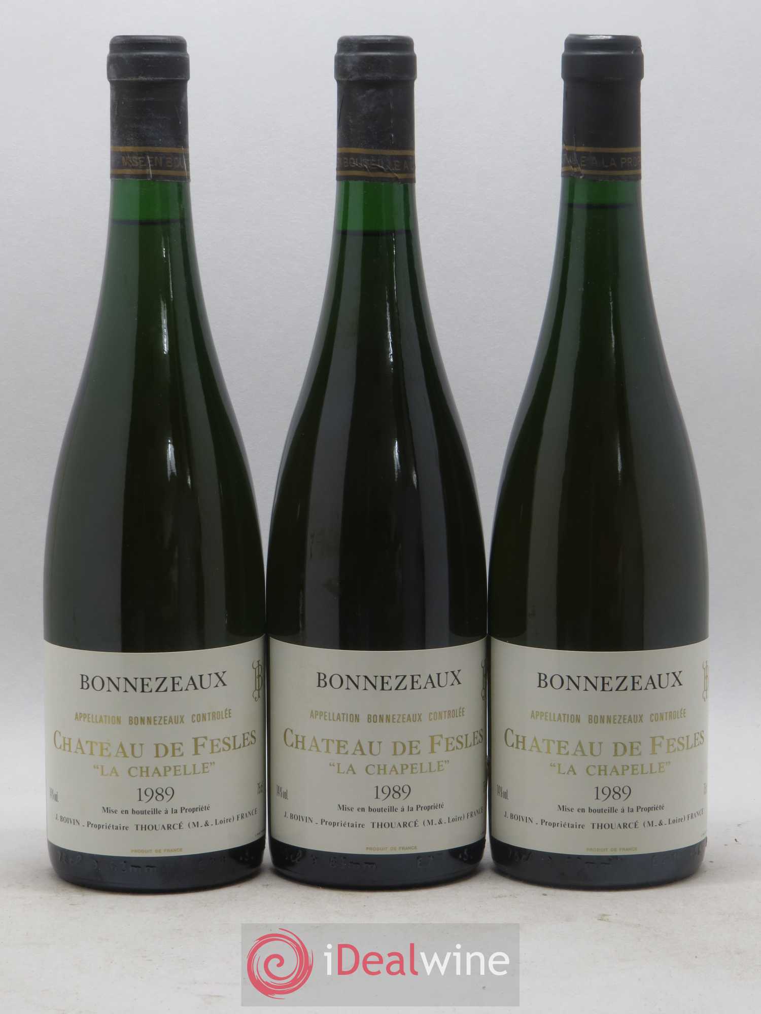 Bonnezeaux La Chapelle Château de Fesles 1989 - Lotto di 6 bottiglie - 2