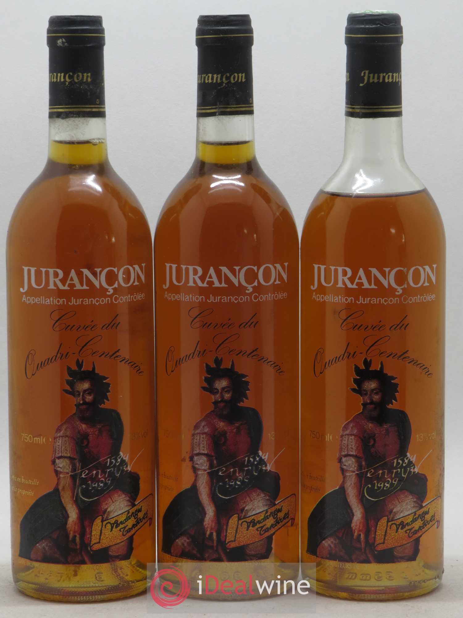 Jurançon Cave de Jurancon (sans prix de réserve) 1989 - Lotto di 12 bottiglie - 4