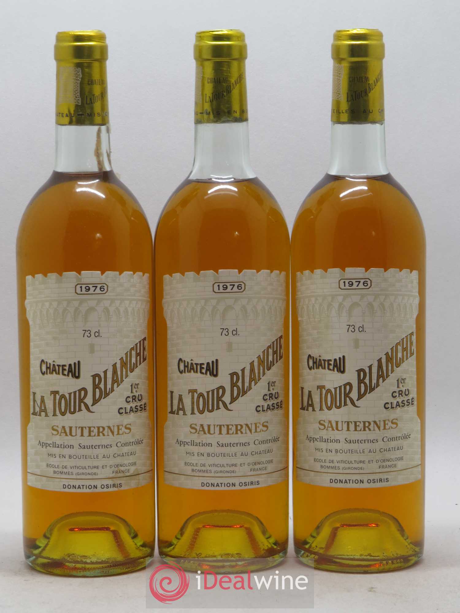 Château la Tour Blanche 1er Grand Cru Classé 1976 - Lotto di 6 bottiglie - 2