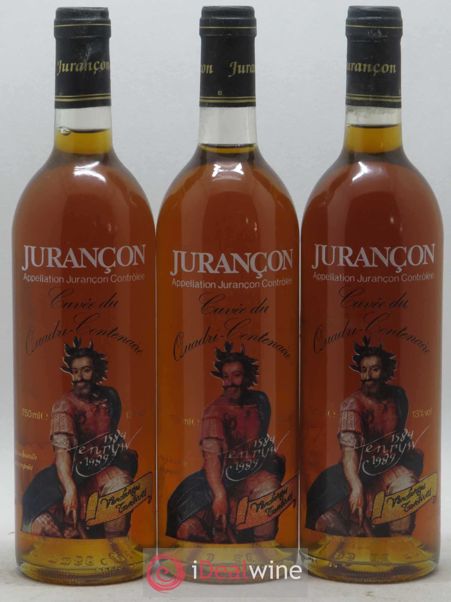 Jurançon Cuvée Quadricentenaire Henri IV Caves Gan 1989 - Lotto di 12 bottiglie - 2