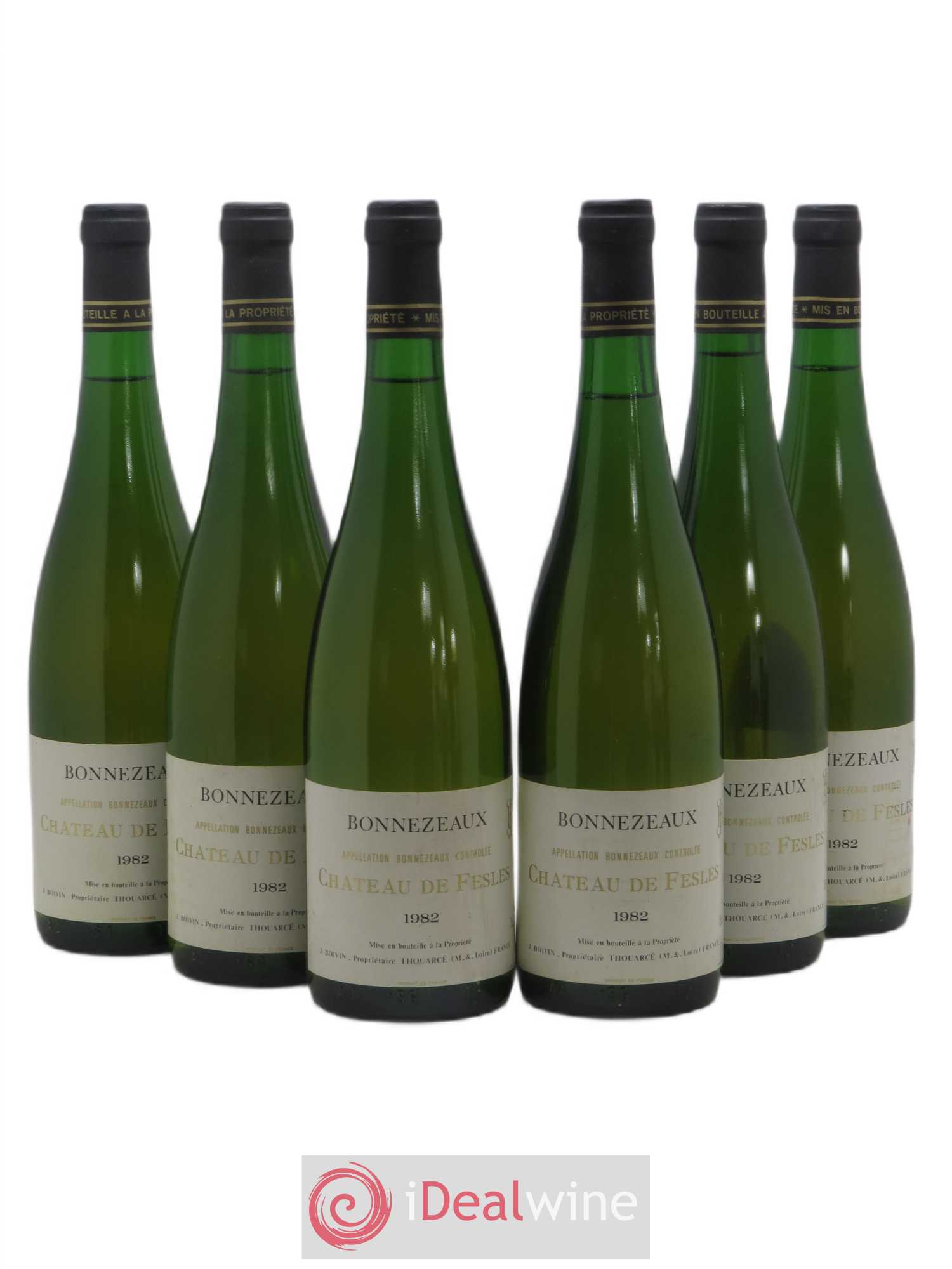Bonnezeaux Château de Fesles 1982 - Lotto di 6 bottiglie - 0