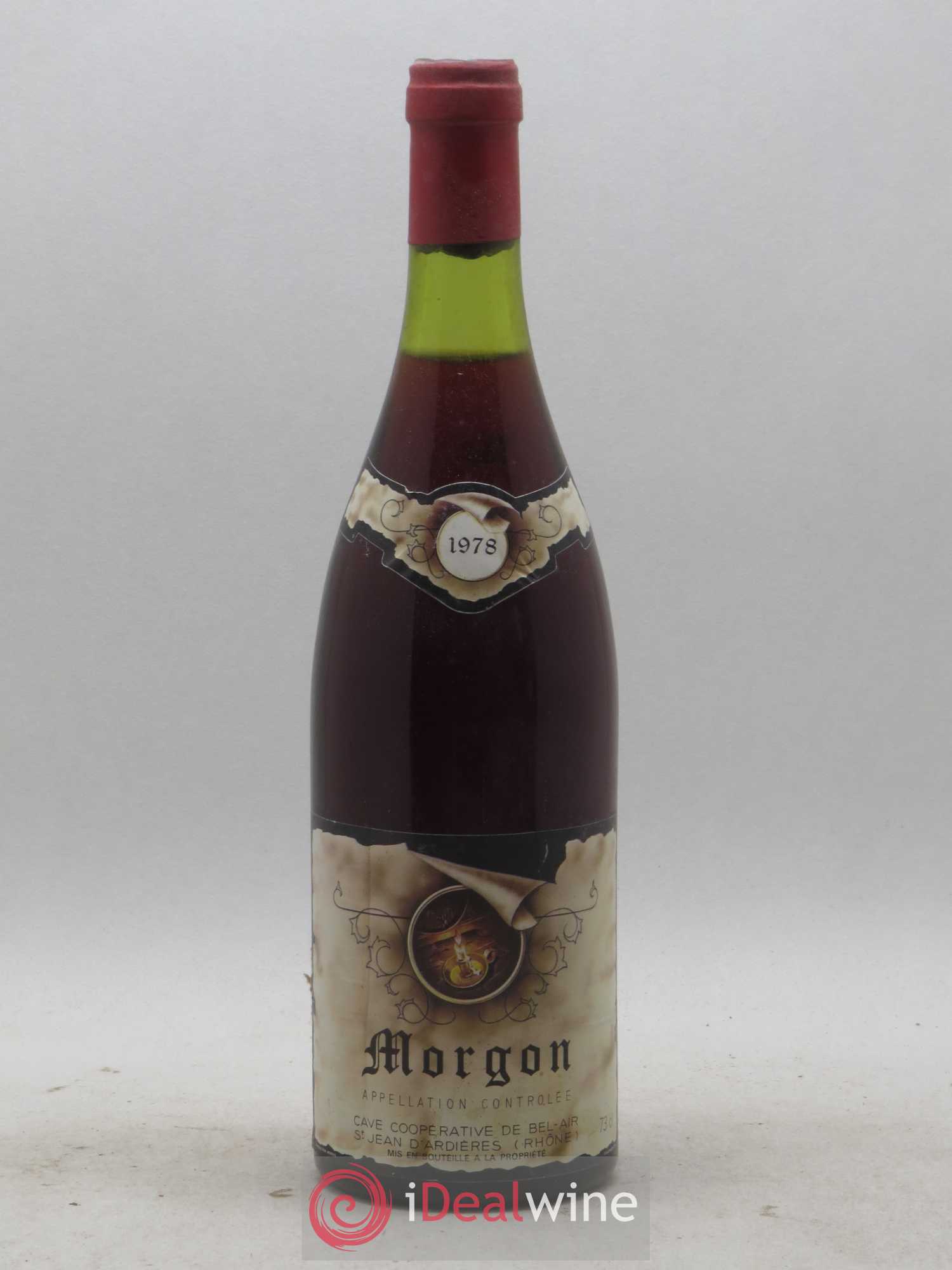Morgon Cave coopérative Bel-Air (sans prix de réserve) 1978 - Posten von 1 Flasche - 0