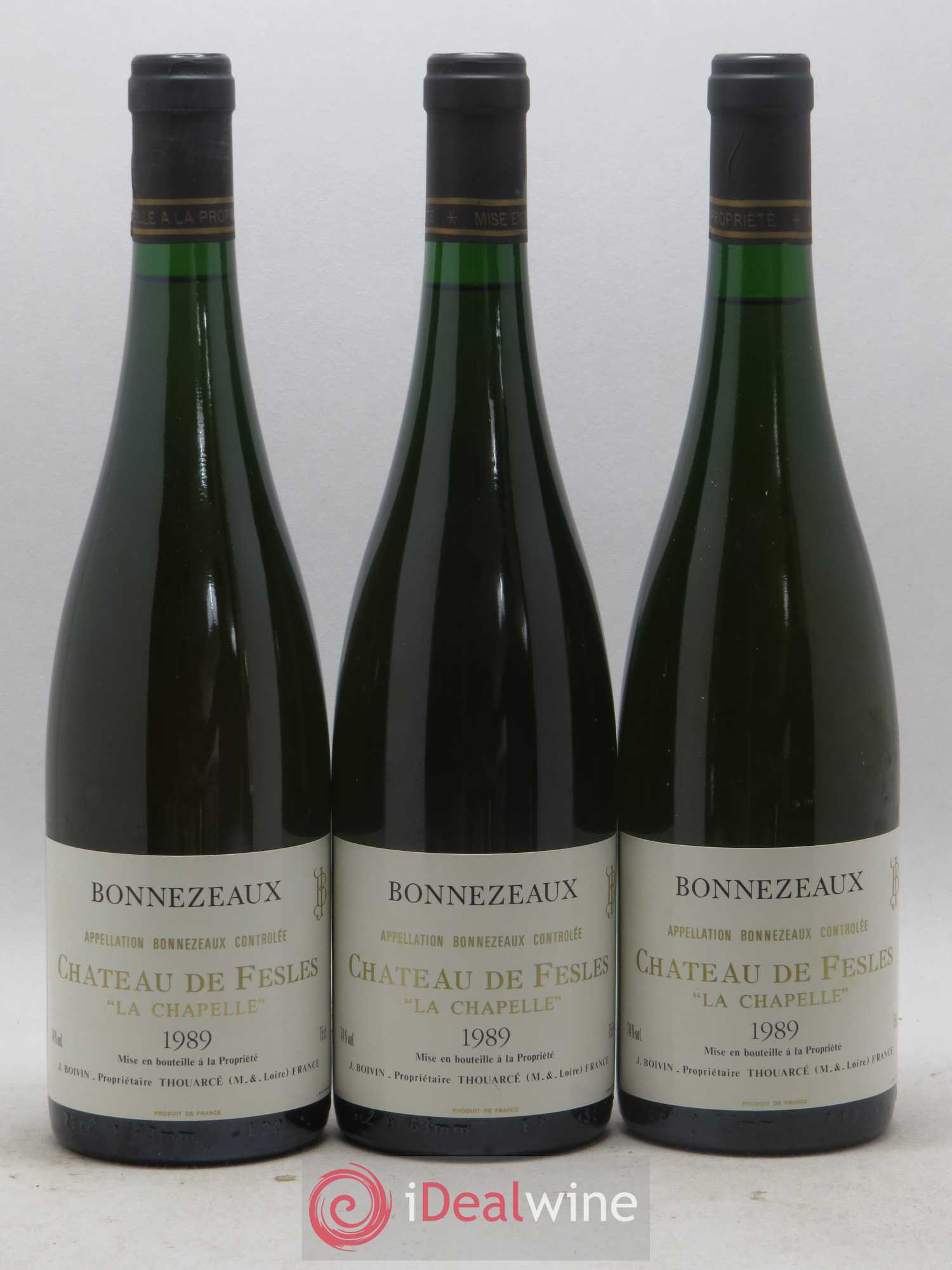 Bonnezeaux La Chapelle Château de Fesles 1989 - Lotto di 6 bottiglie - 2