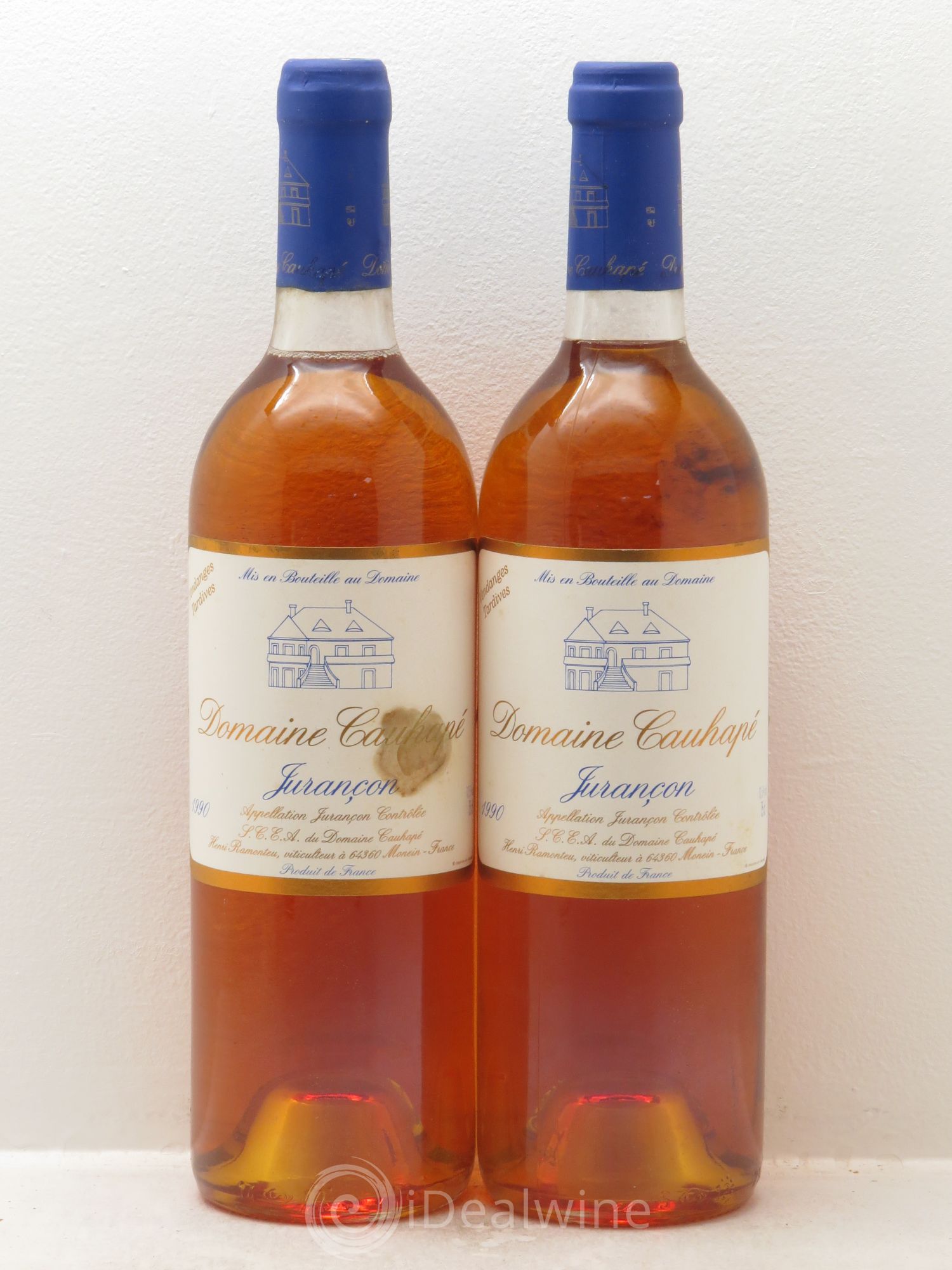Jurançon Vendanges Tardives 1990 - Lotto di 2 bottiglie - 0