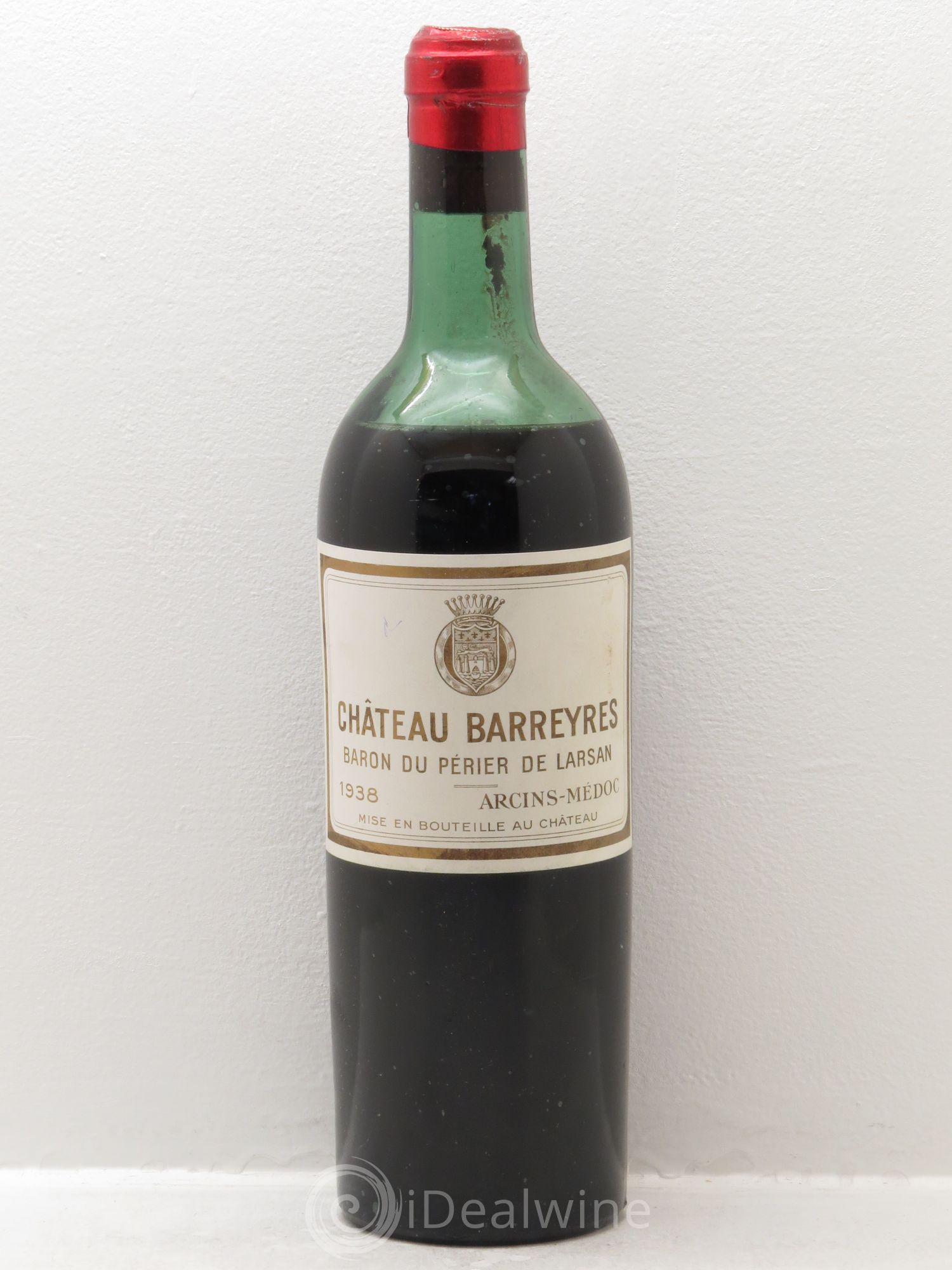 Château Barreyres Cru Bourgeois (sans prix de réserve) 1938 - Lot de 1 bouteille - 0