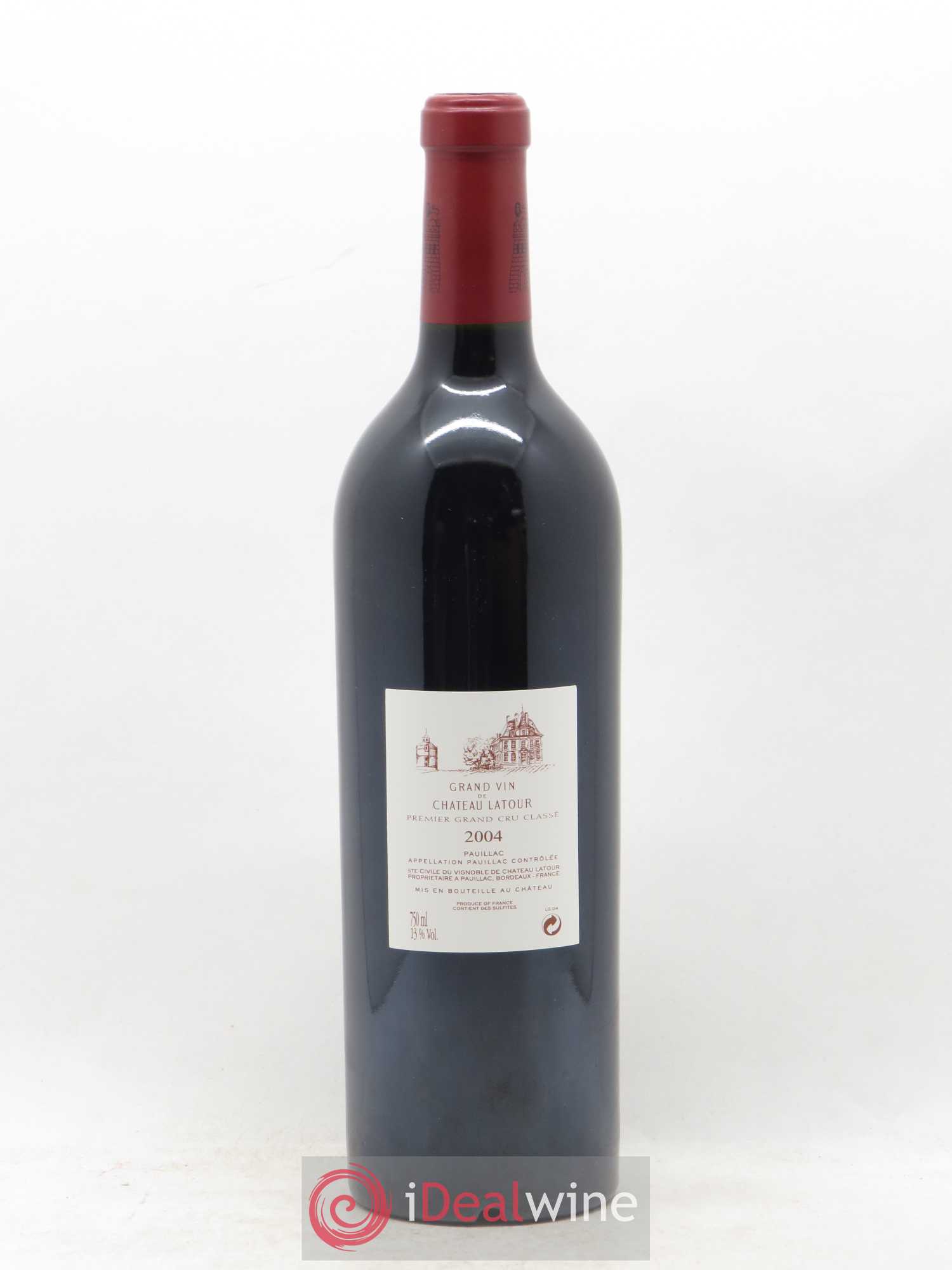 Château Latour 1er Grand Cru Classé 2004 - Lot de 1 bouteille - 1