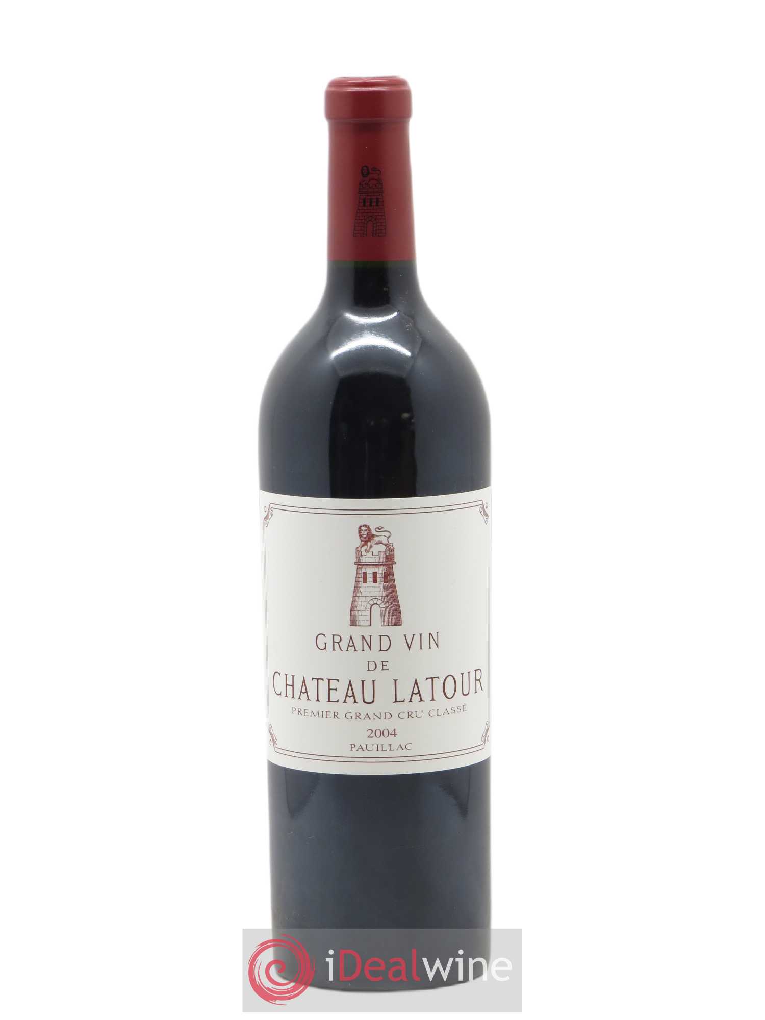 Château Latour 1er Grand Cru Classé 2004 - Lot de 1 bouteille - 0