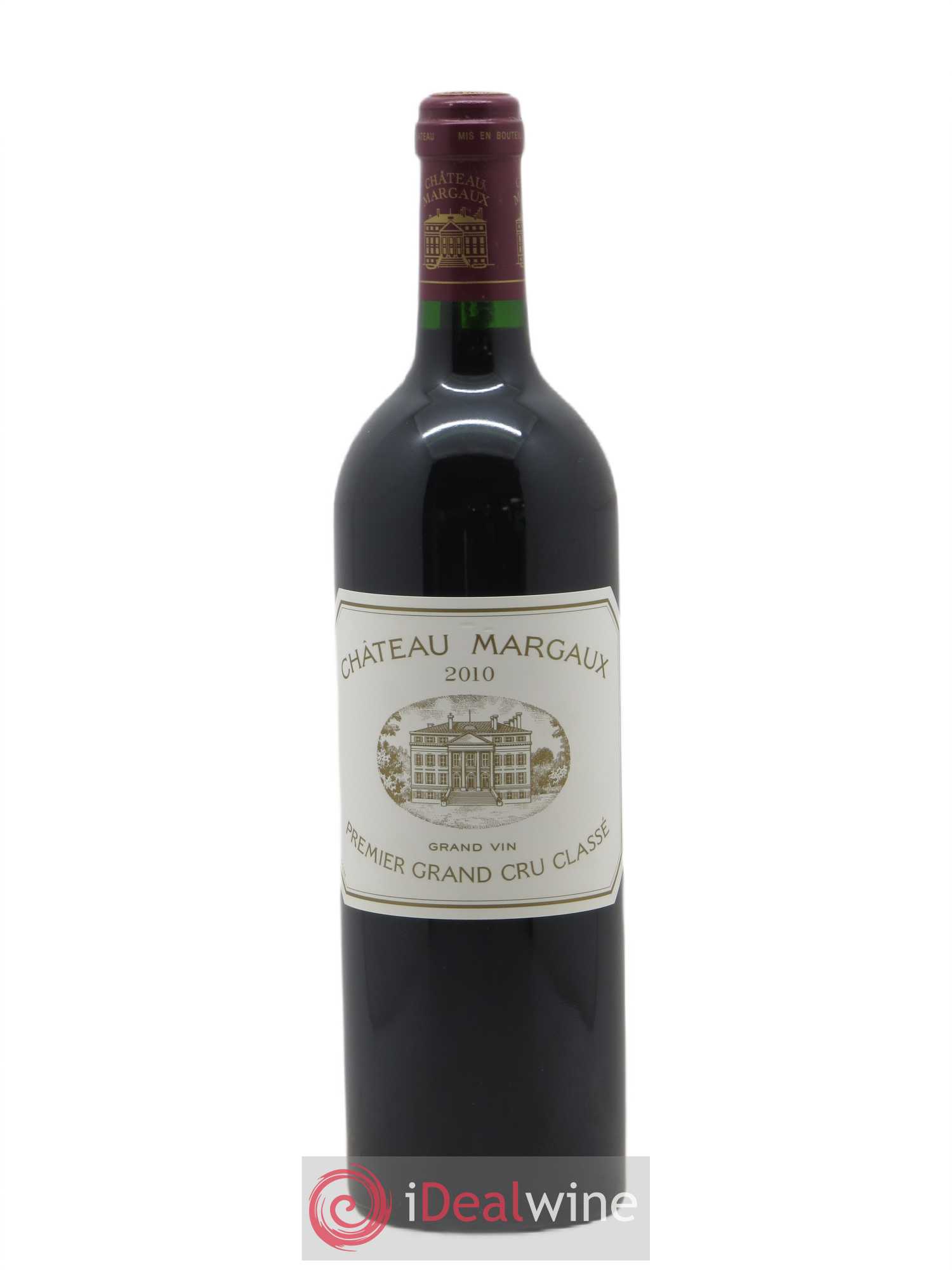 Château Margaux 1er Grand Cru Classé 2010 - Lot de 1 bouteille - 0