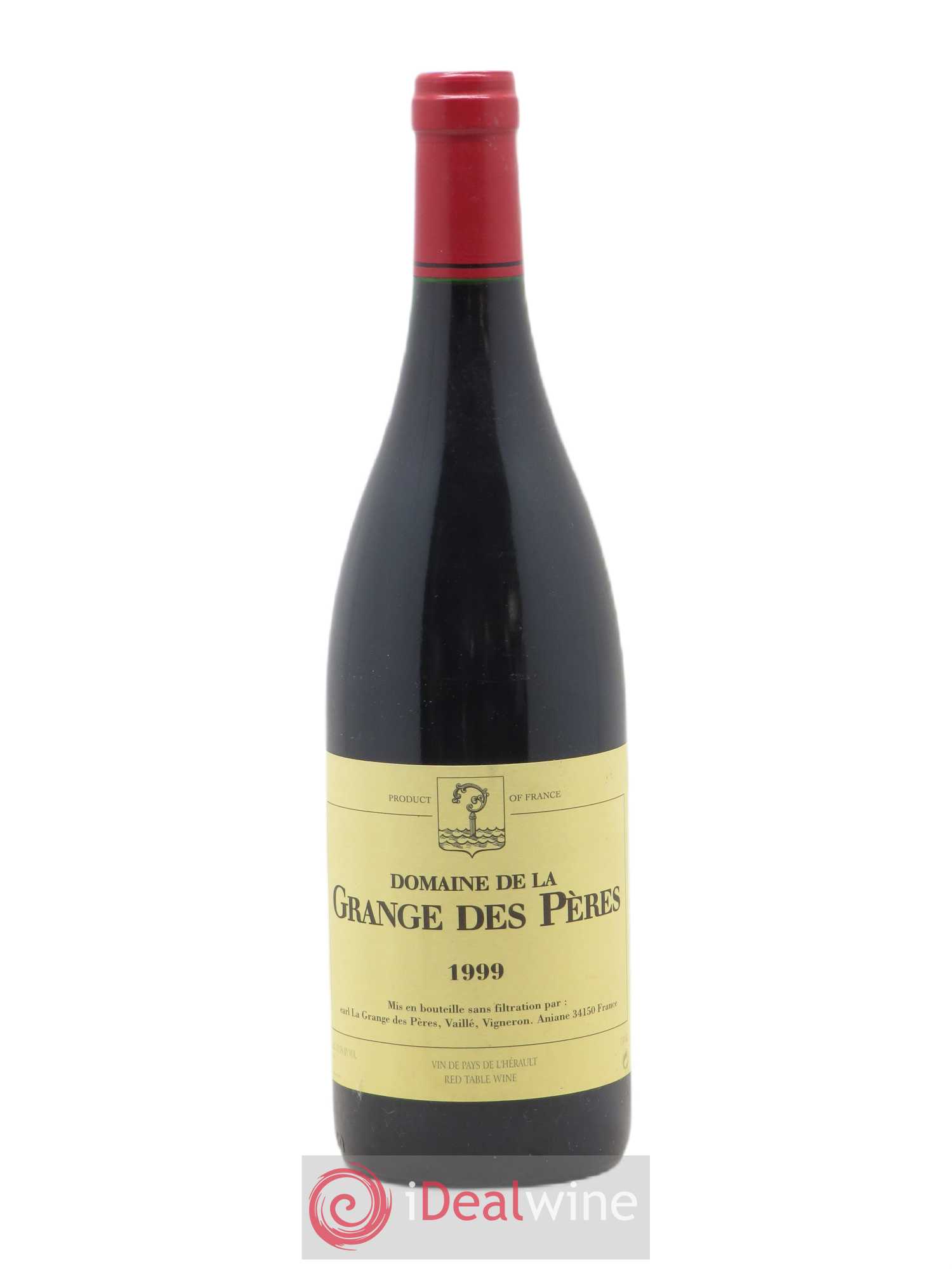 Pays d'Hérault Grange des Pères Laurent Vaillé 1999 - Lot de 1 bouteille - 0