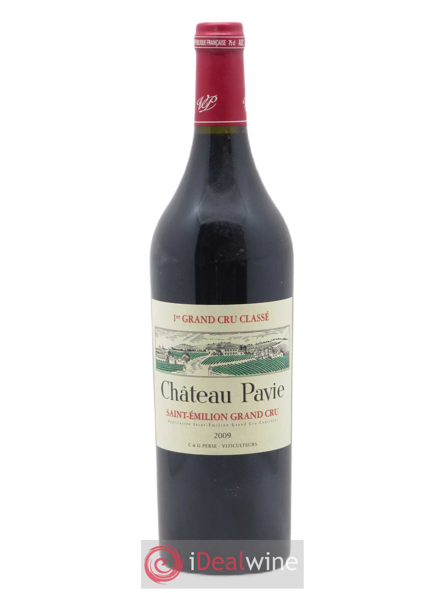 Château Pavie 1er Grand Cru Classé A 2009 - Lot de 1 bouteille - 0