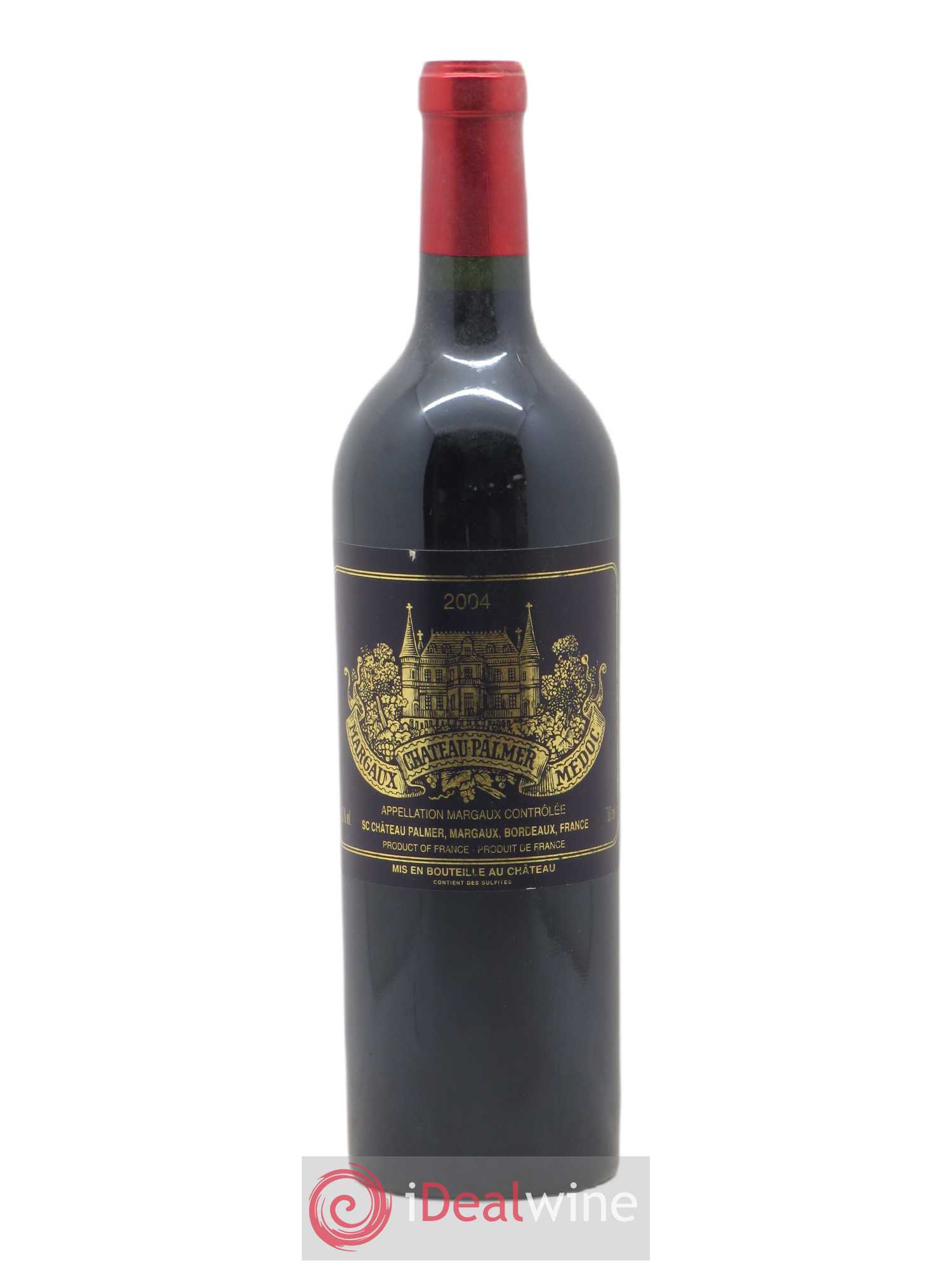 Château Palmer 3ème Grand Cru Classé 2004 - Lot de 1 bouteille - 0