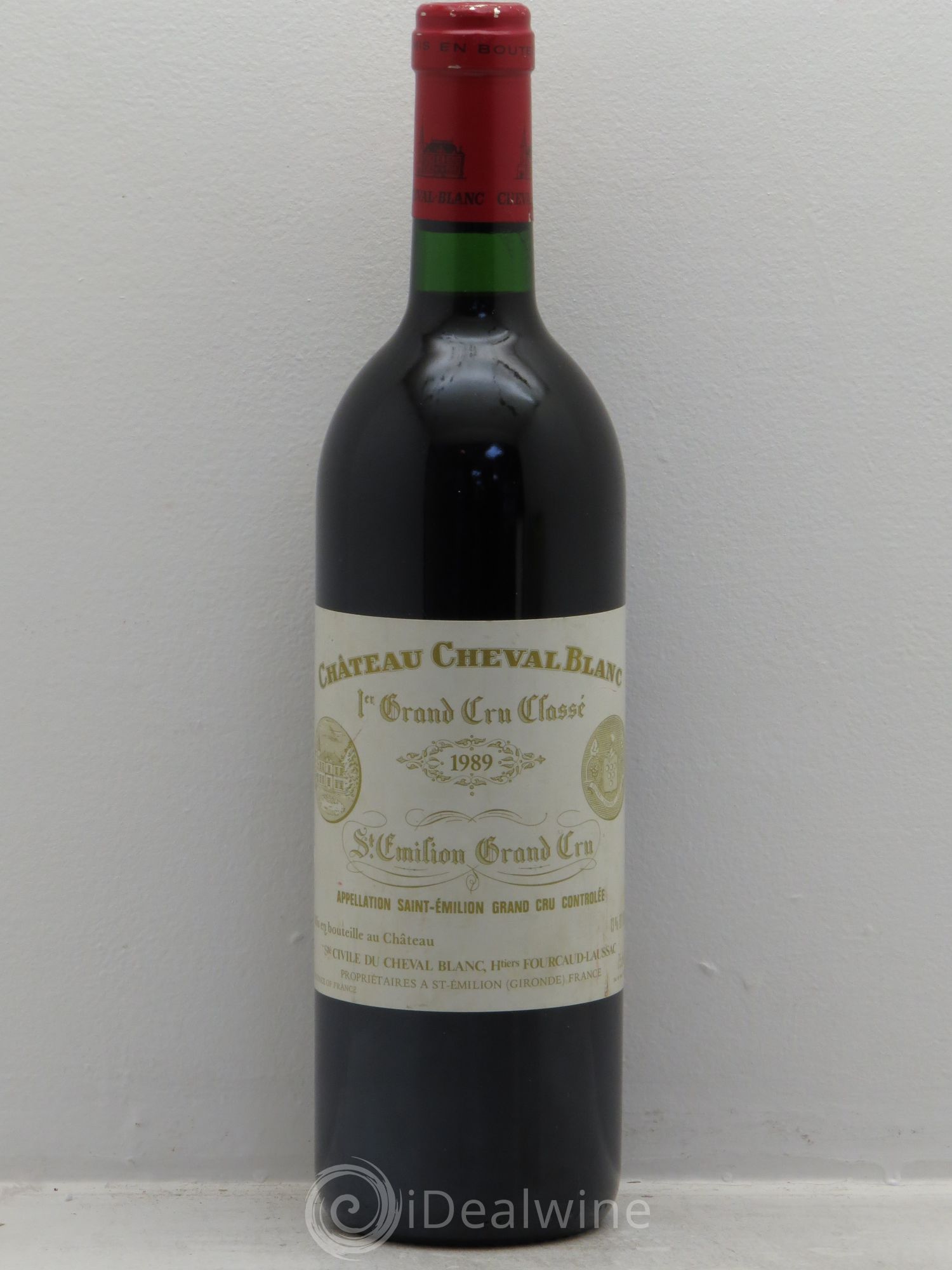 Château Cheval Blanc 1er Grand Cru Classé A 1989 - Lot de 1 bouteille - 0