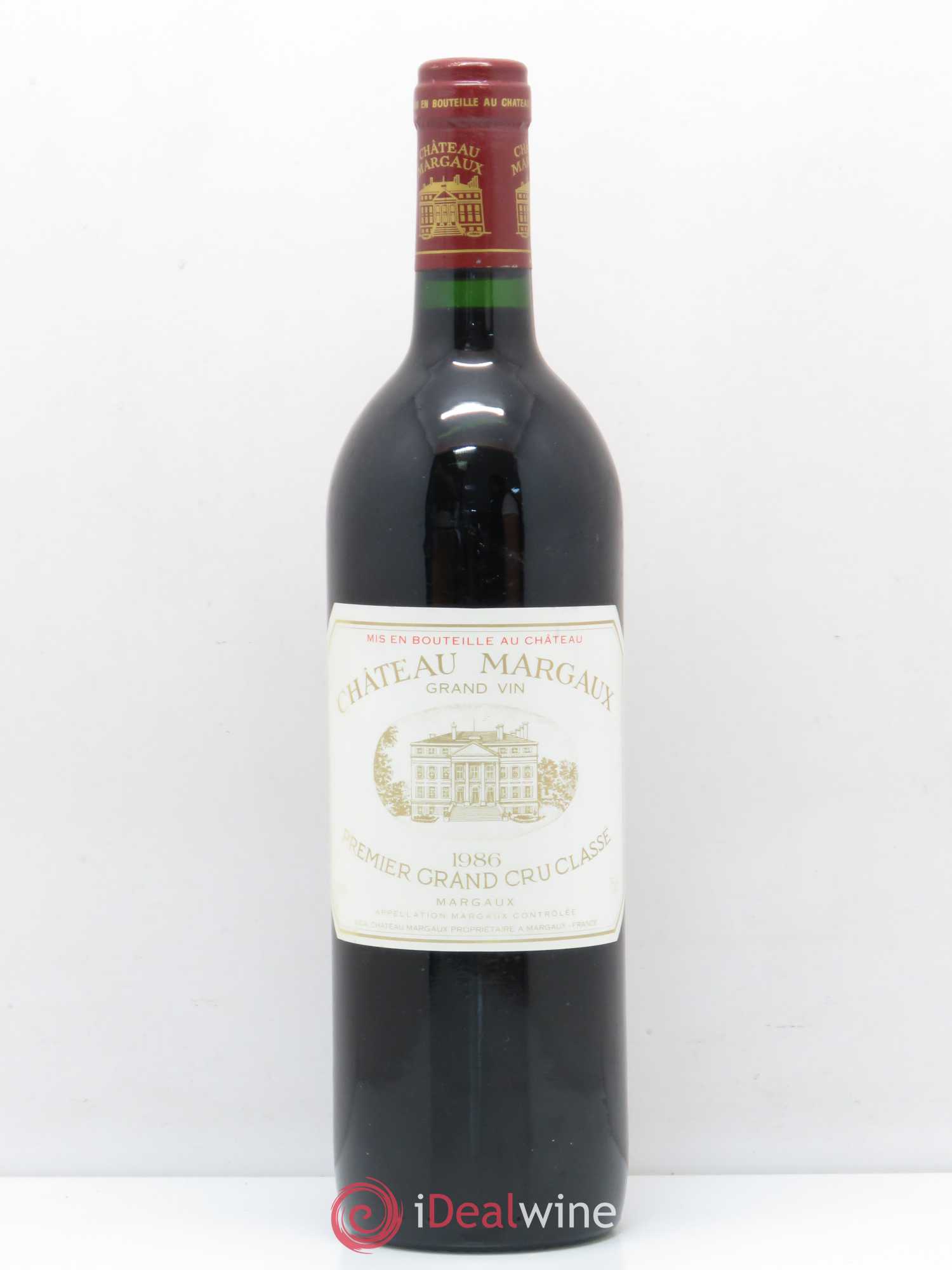 Château Margaux 1er Grand Cru Classé 1986 - Lot de 1 bouteille - 0