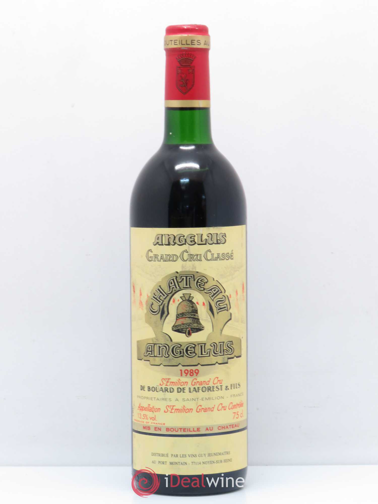 Château Angélus 1er Grand Cru Classé A (sans prix de réserve) 1989 - Lot de 1 bouteille - 0