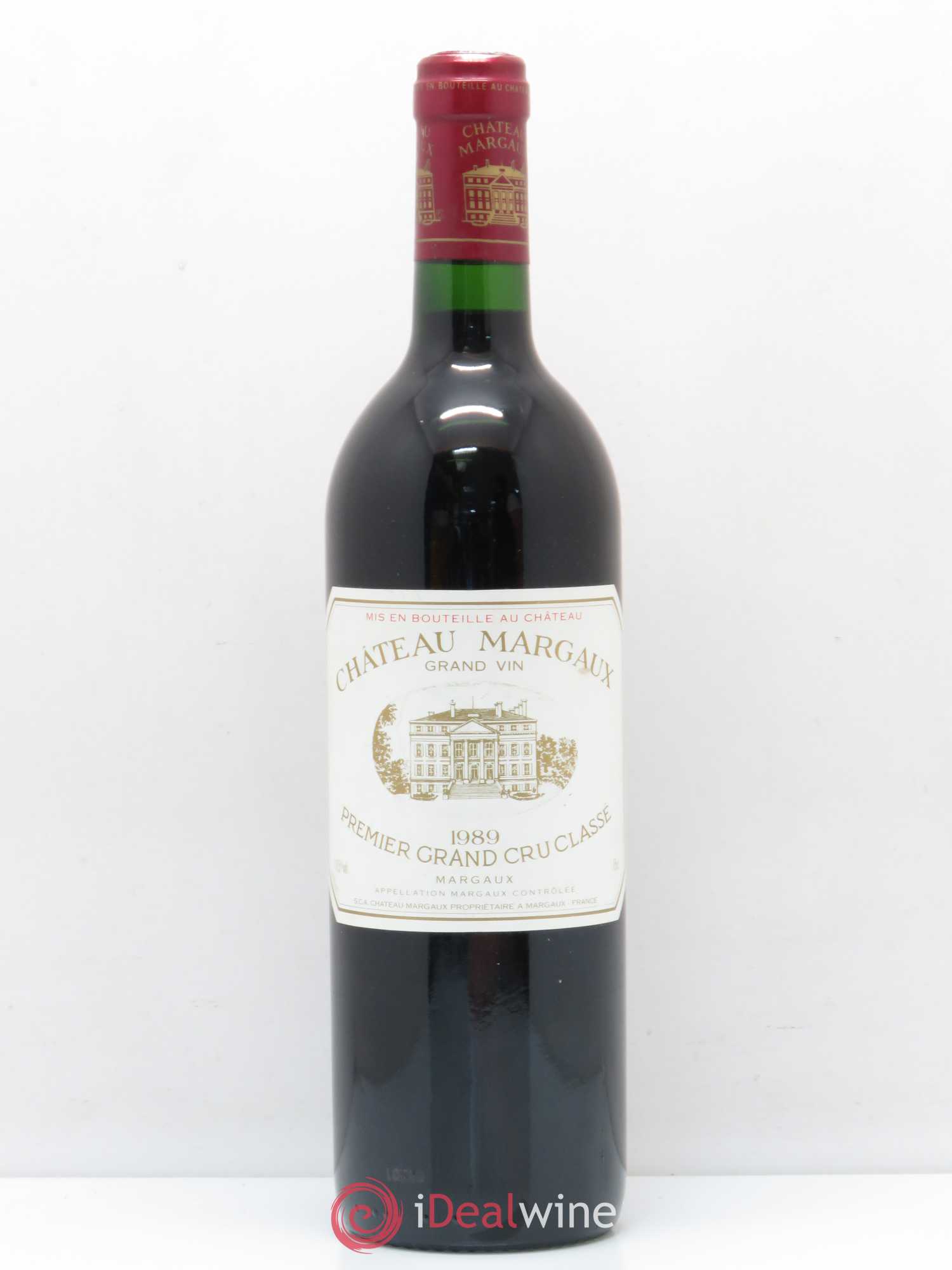 Château Margaux 1er Grand Cru Classé 1989 - Lot de 1 bouteille - 0