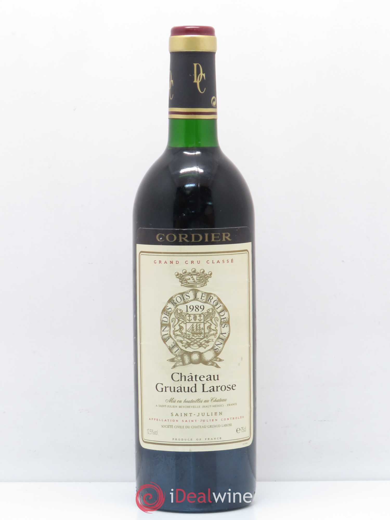 Château Gruaud Larose 2ème Grand Cru Classé 1989 - Lot de 1 bouteille - 0