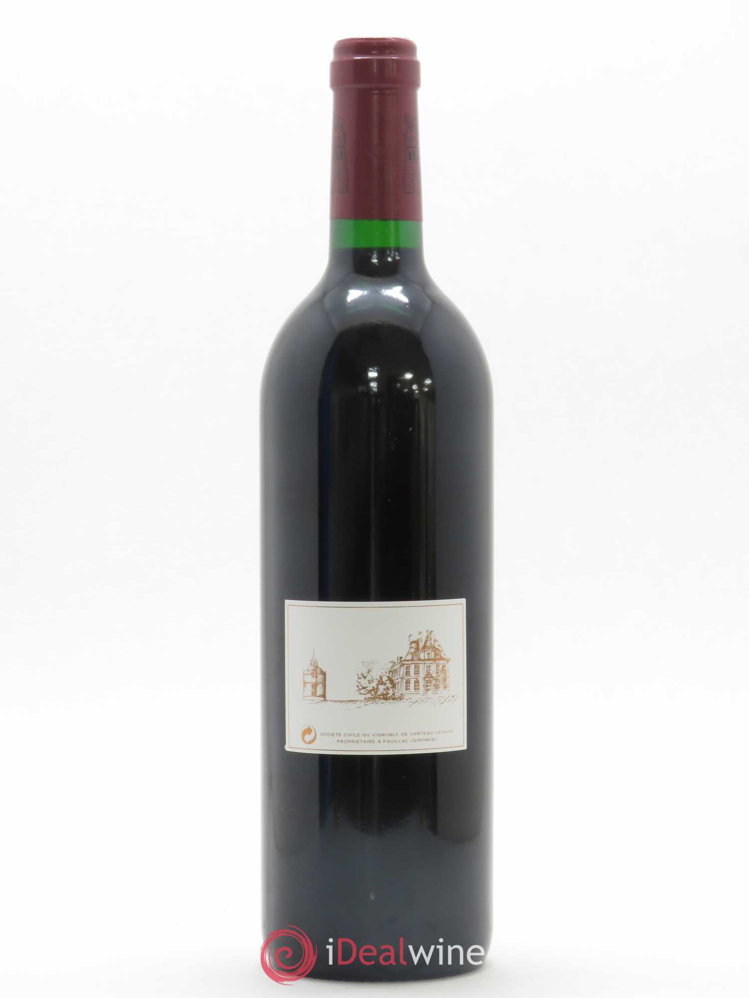 Château Latour 1er Grand Cru Classé 1996 - Lot de 1 bouteille - 1