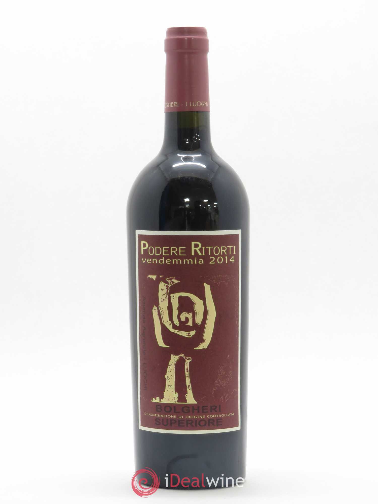 Bolgheri DOC Bolgheri Superiore Podere Ritorti (sans prix de réserve) 2014 - Posten von 1 Flasche - 0