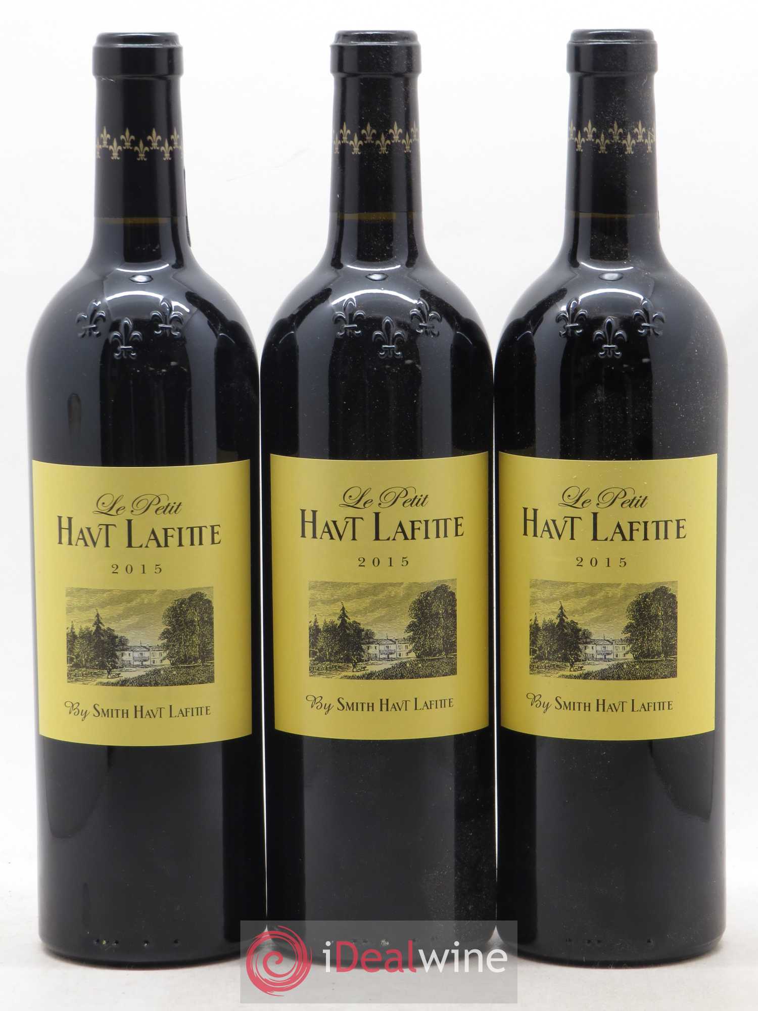 Pessac-Léognan Le Petit Haut Lafitte 2015 - Posten von 6 Flaschen - 2