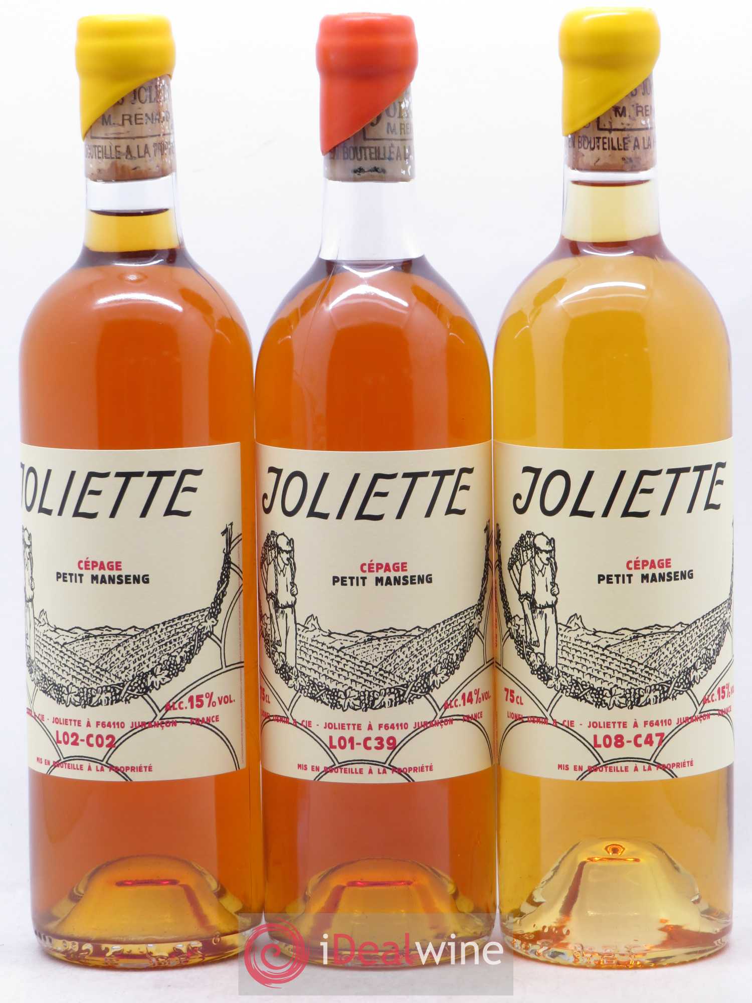 Jurançon Clos Joliette Caisse panachée 97/98/01/02/07/08 - Lot de 6 bouteilles - 2