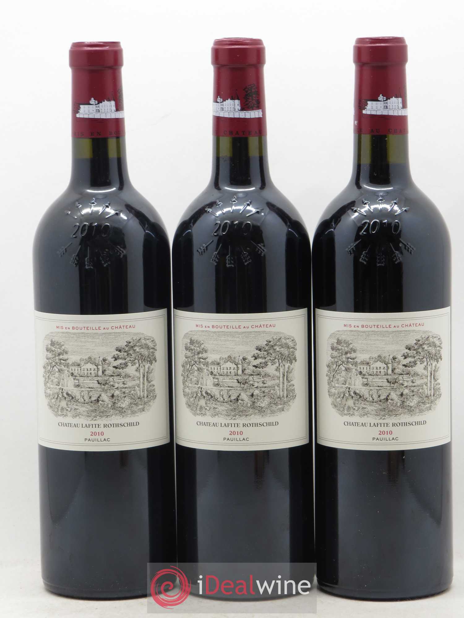 Château Lafite Rothschild 1er Grand Cru Classé 2010 - Lot de 6 bouteilles - 1