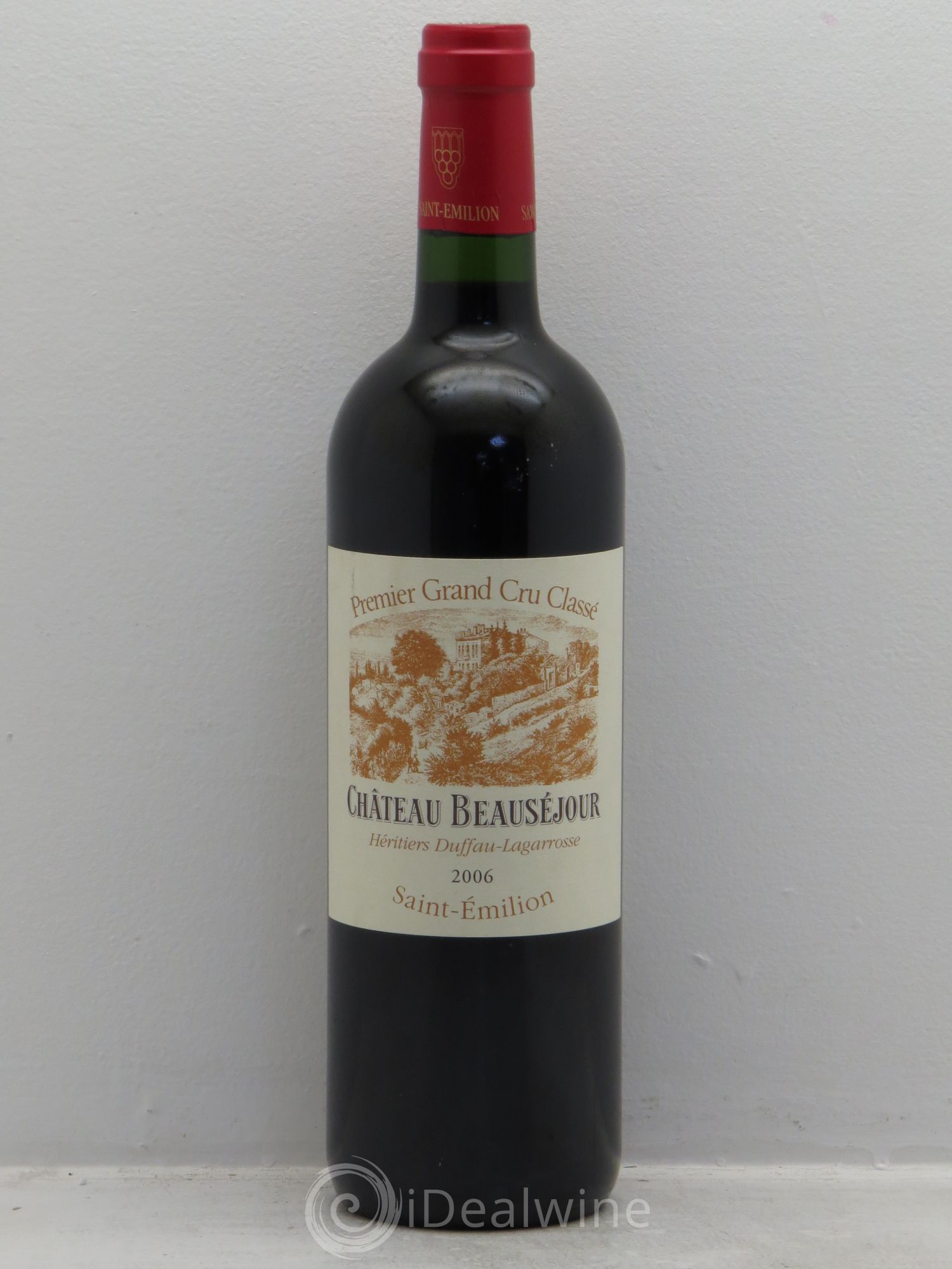 Château Beauséjour (Duffau-Lagarrosse) 1er Grand Cru Classé B (sans prix de réserve) 2006 - Lot de 1 bouteille - 0