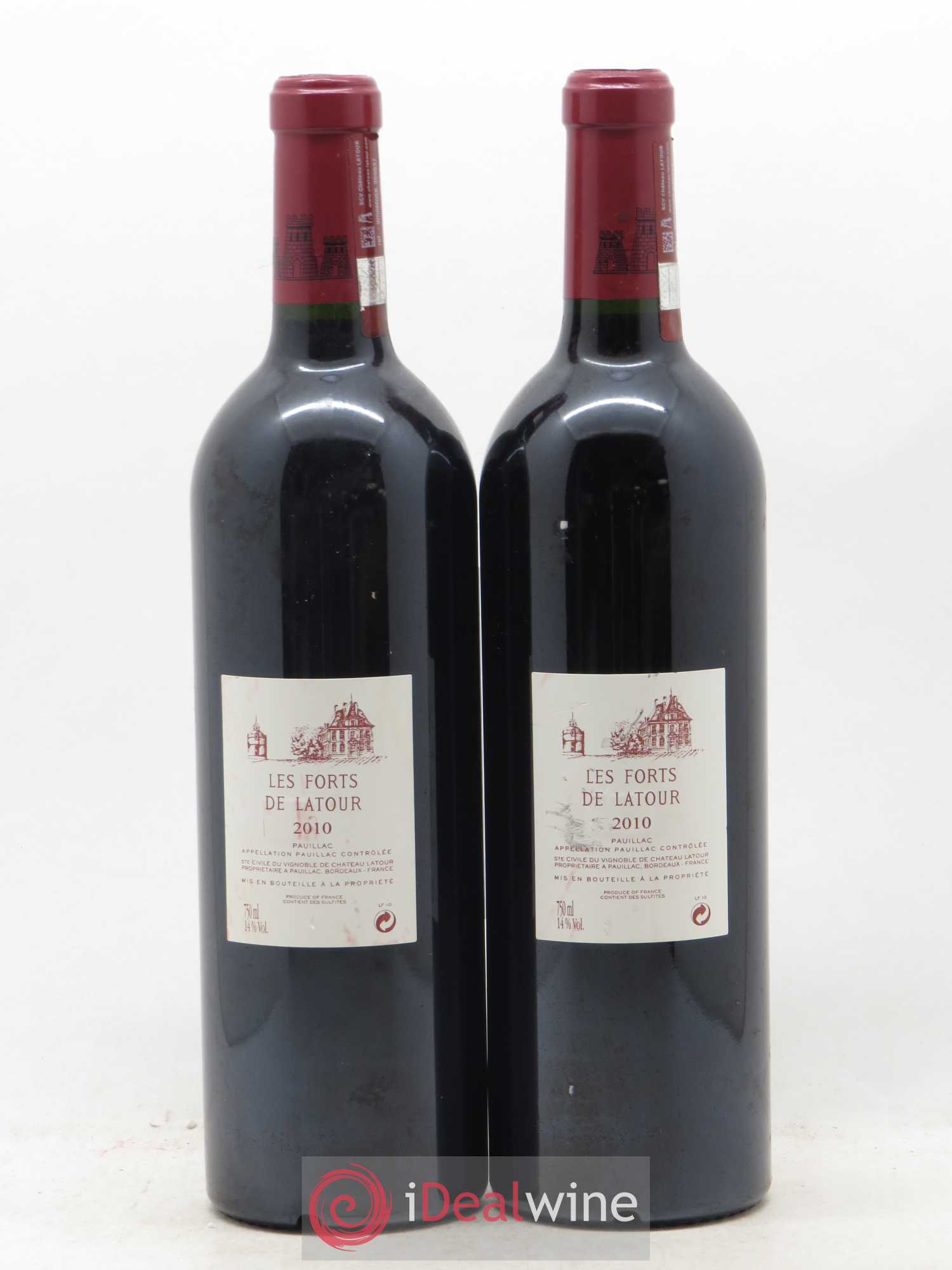 Les Forts de Latour Second Vin 2010 - Lot de 2 bouteilles - 1