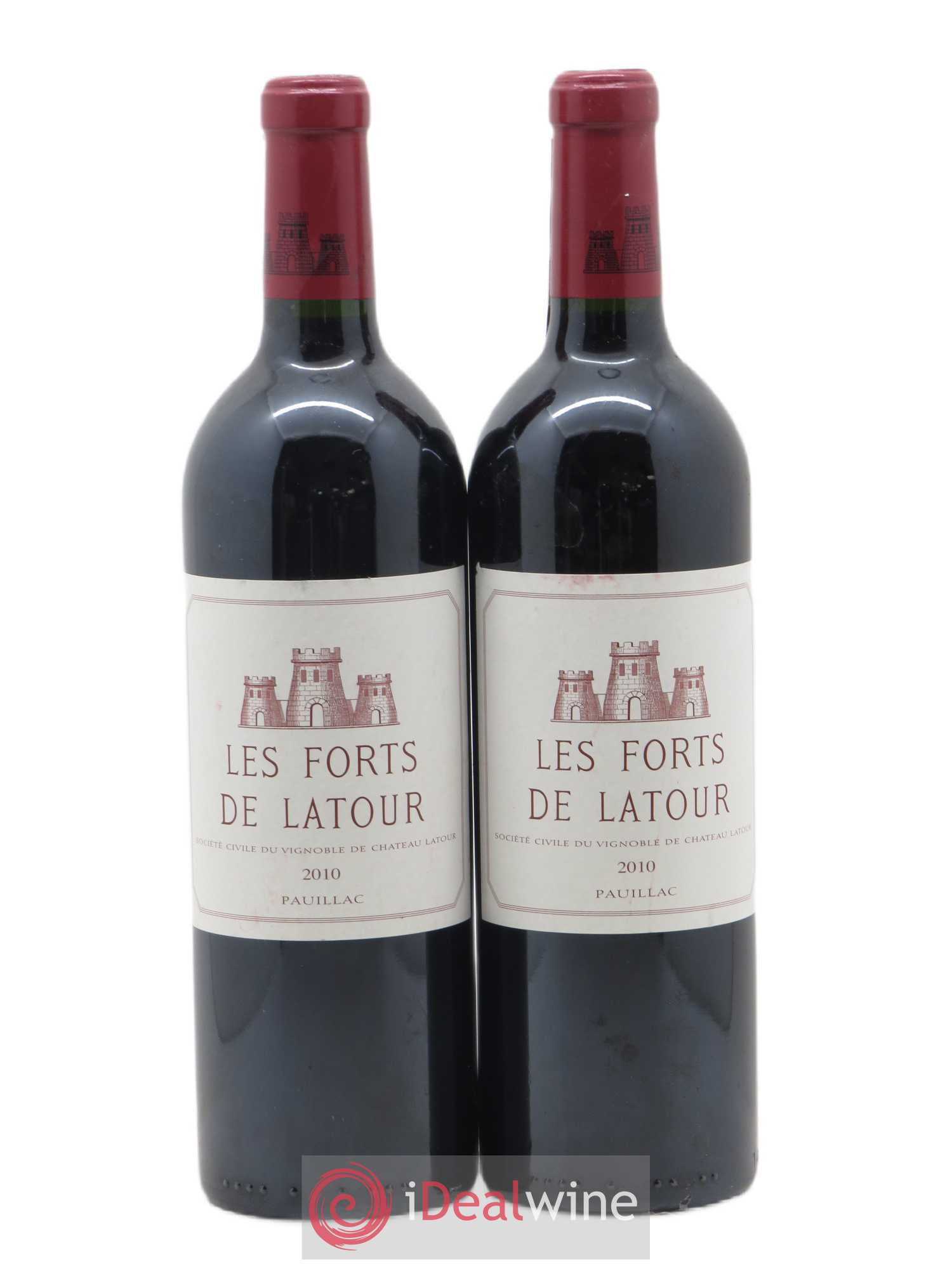 Les Forts de Latour Second Vin 2010 - Lot de 2 bouteilles - 0