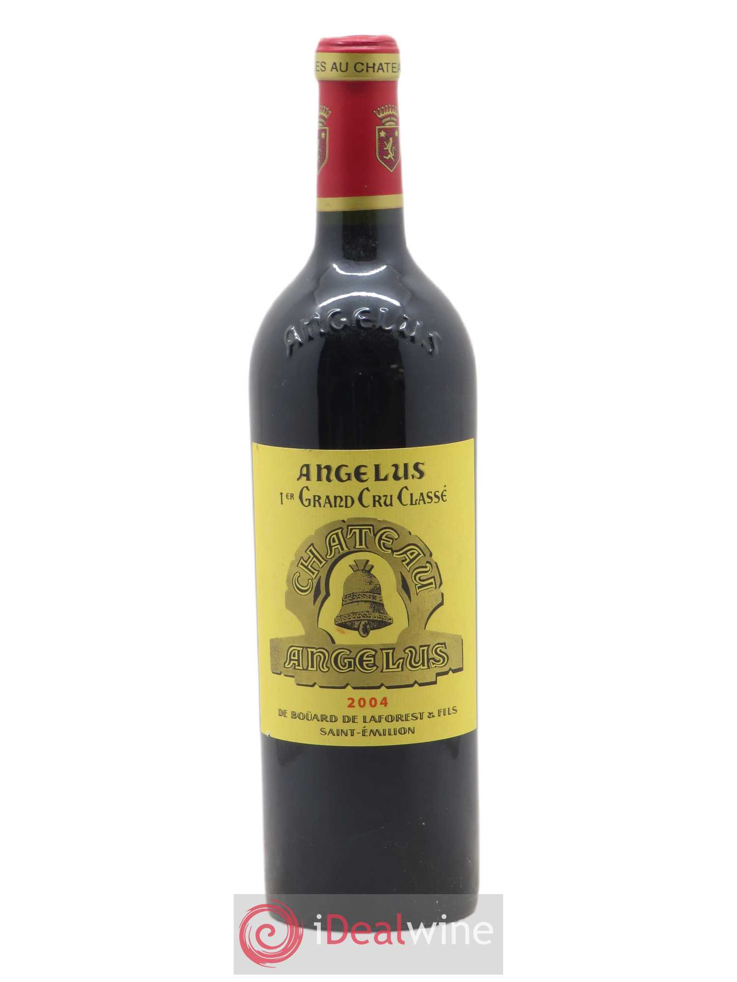 Château Angélus 1er Grand Cru Classé A 2004 - Lot de 1 bouteille - 0