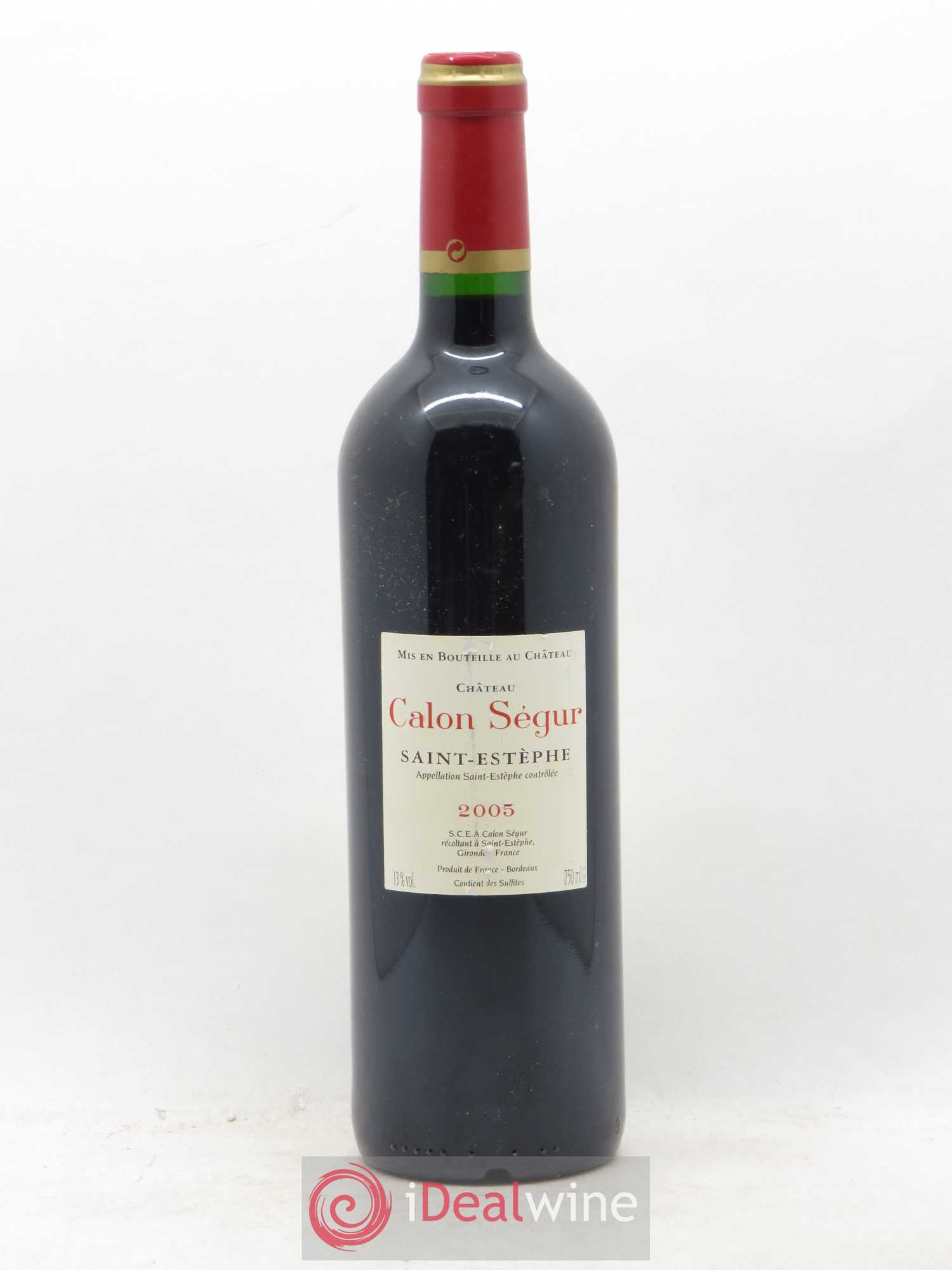 Château Calon Ségur 3ème Grand Cru Classé 2005 - Lot de 1 bouteille - 1
