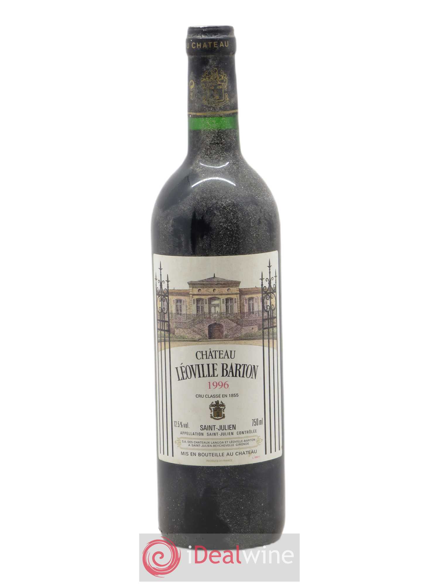 Château Léoville Barton 2ème Grand Cru Classé 1996 - Lot de 1 bouteille - 0