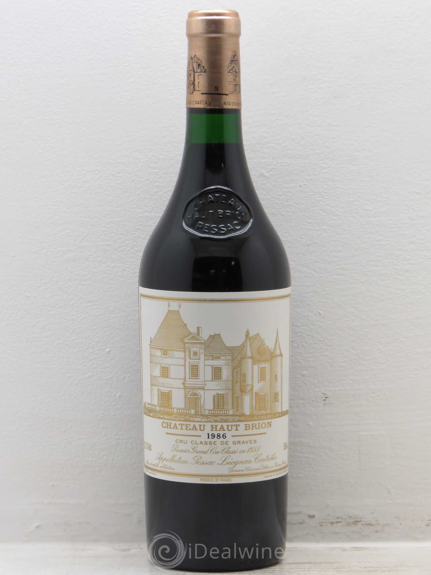 Château Haut Brion 1er Grand Cru Classé 1986 - Lot de 1 bouteille - 0