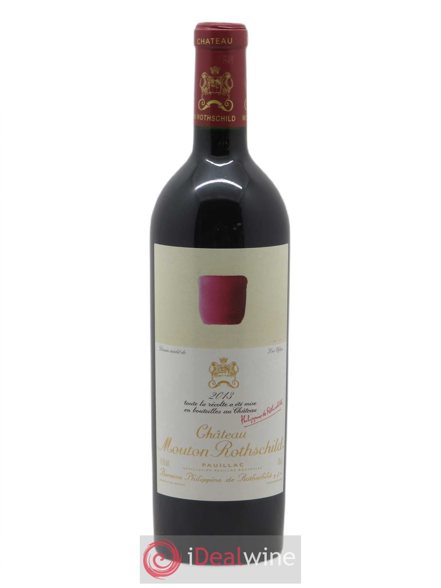 Château Mouton Rothschild 1er Grand Cru Classé 2013 - Lot de 1 bouteille - 0