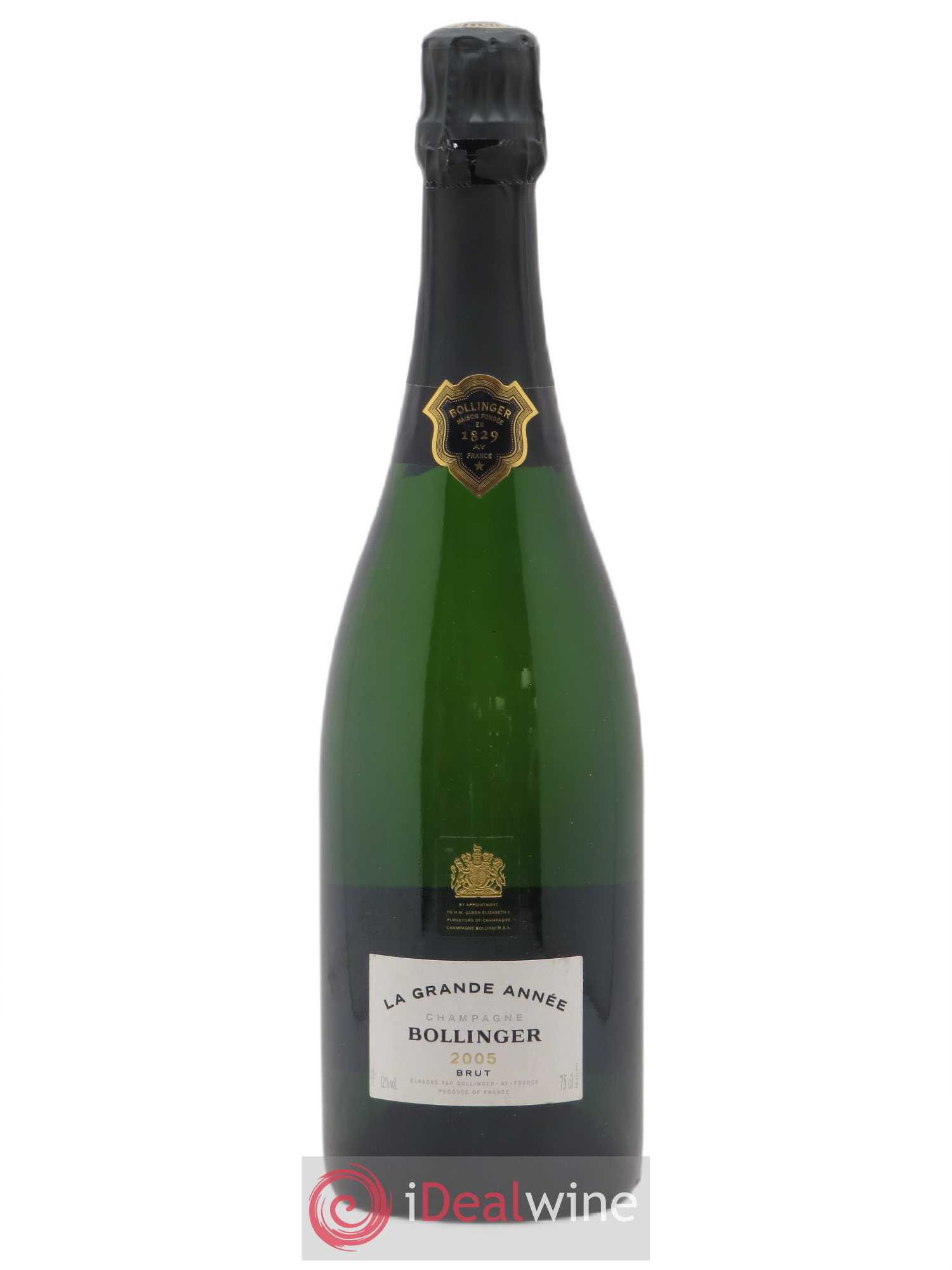 La Grande Année Brut Bollinger 2005 - Lot de 1 bouteille - 0