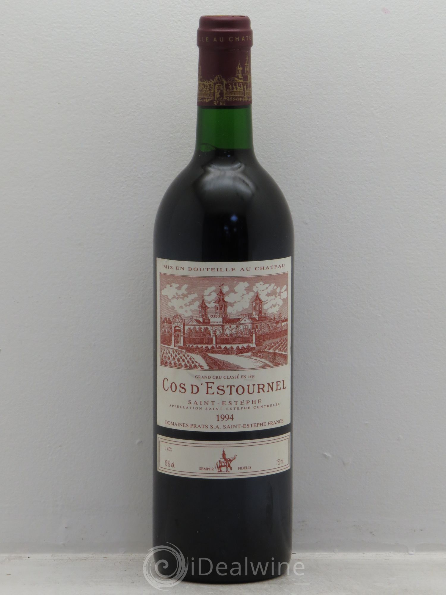 Cos d'Estournel 2ème Grand Cru Classé 1994 - Lot de 1 bouteille - 0