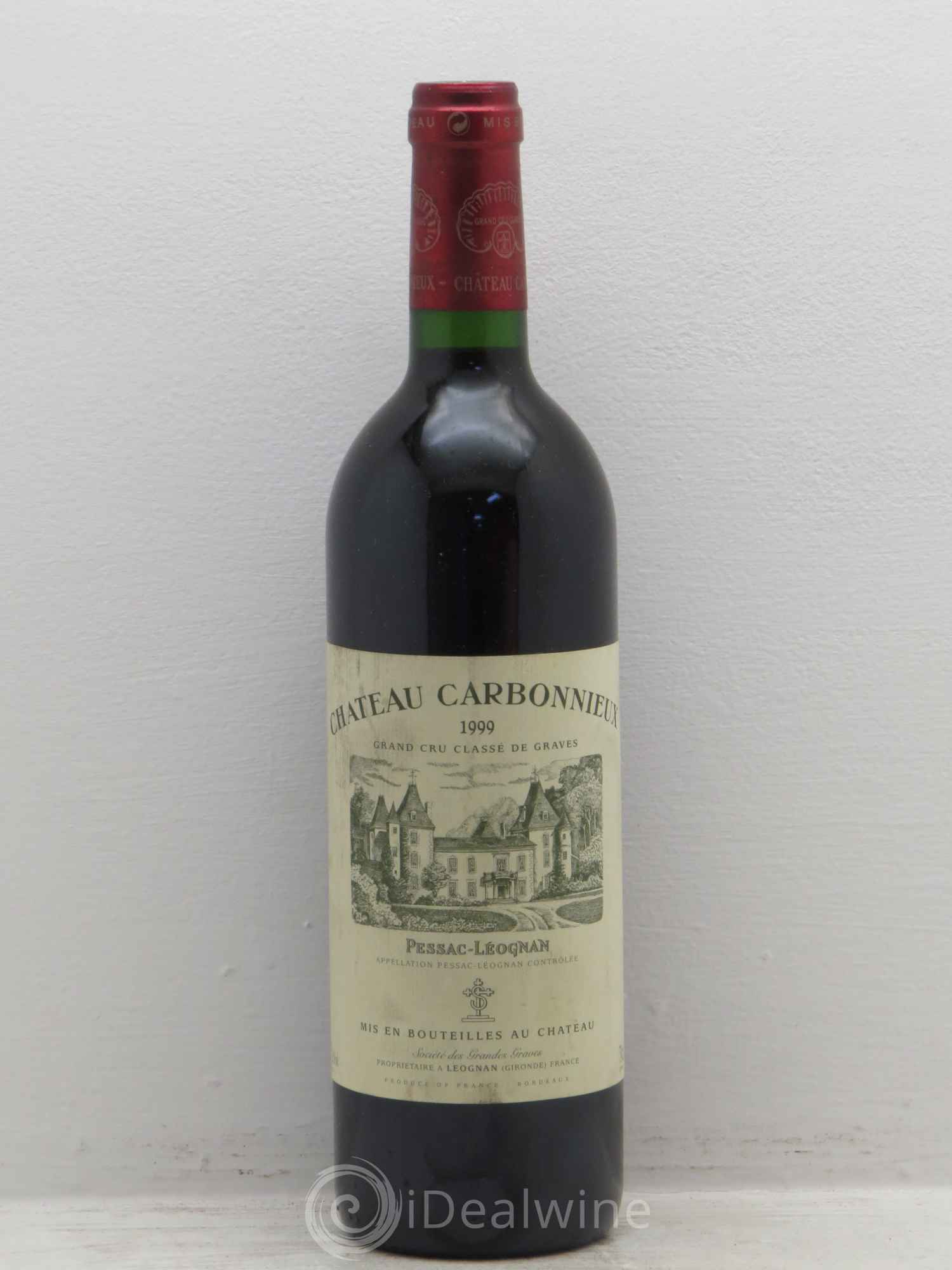 Château Carbonnieux Cru Classé de Graves 1999 - Lot de 1 bouteille - 0