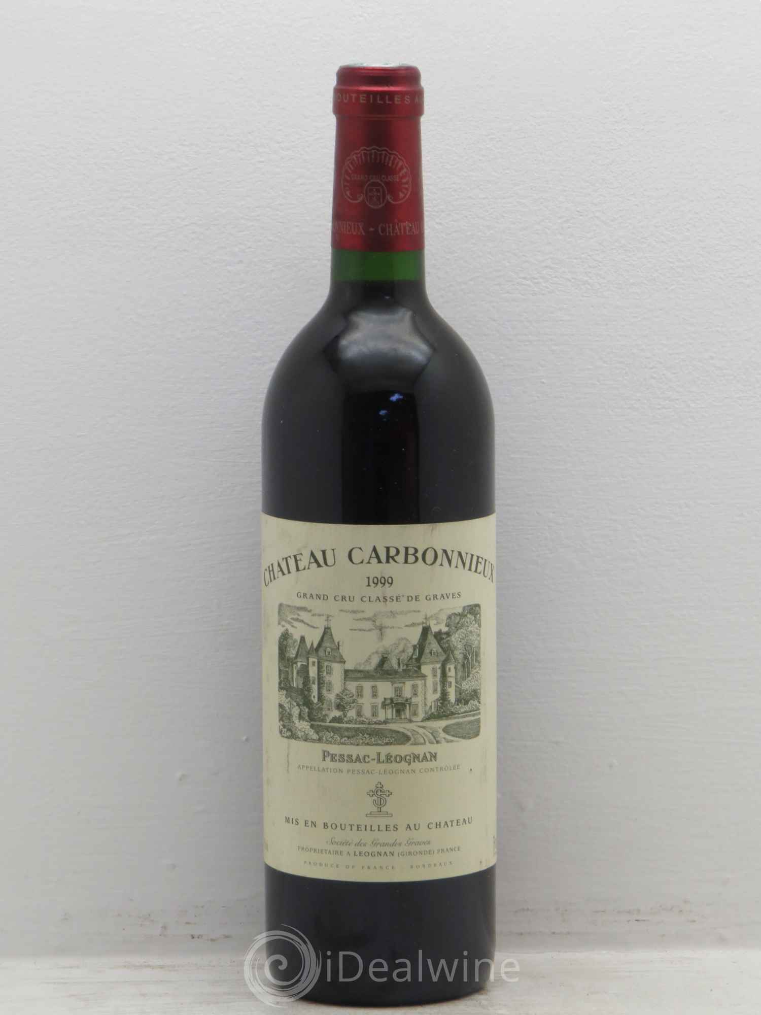 Château Carbonnieux Cru Classé de Graves 1999 - Lot de 1 bouteille - 0