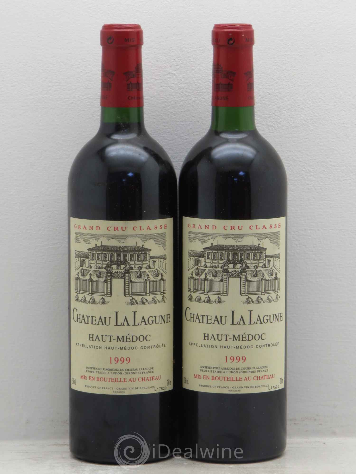 Château la Lagune 3ème Grand Cru Classé 1999 - Lot de 2 bouteilles - 0