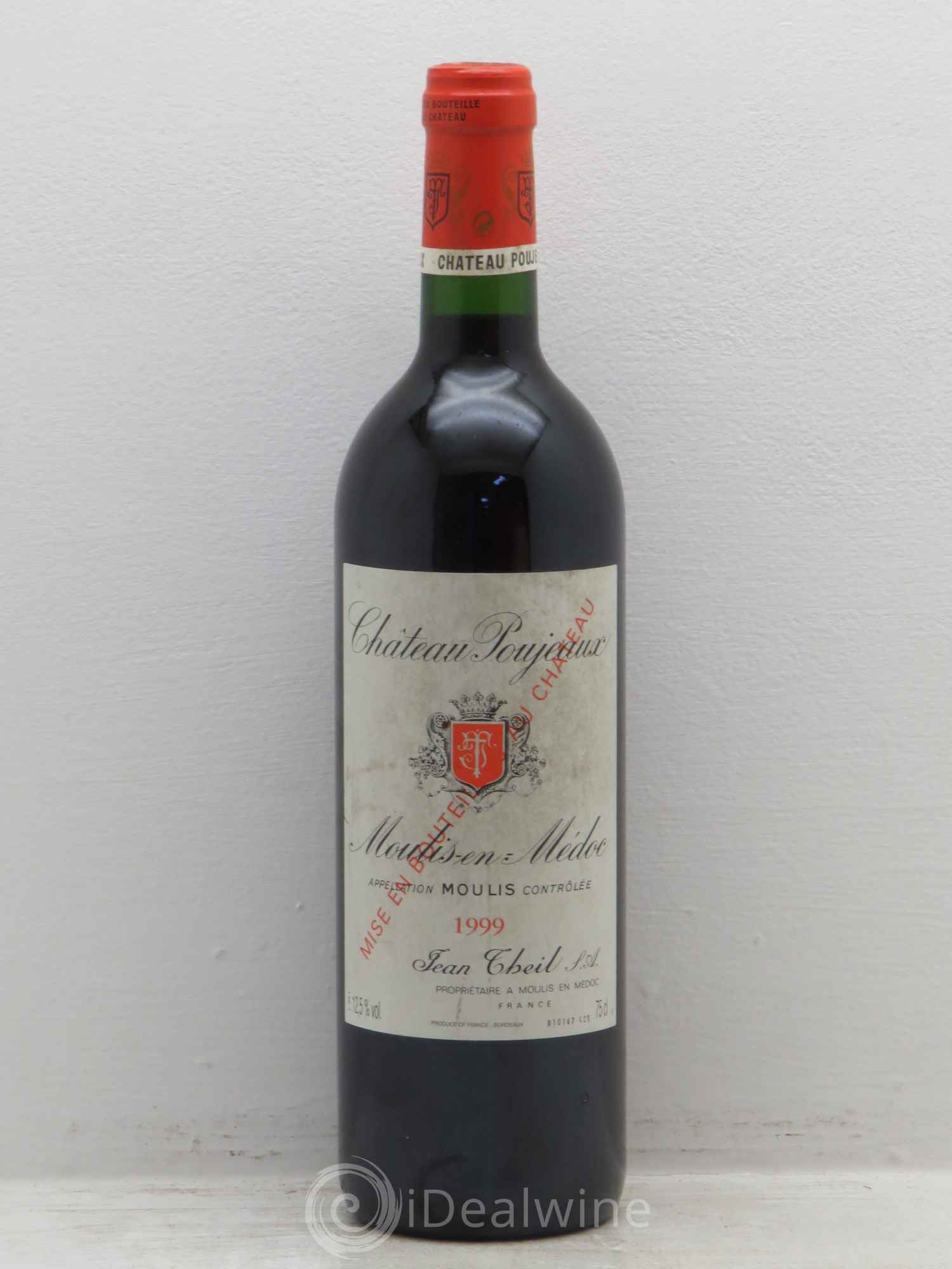 Château Poujeaux 1999 - Lot de 1 bouteille - 0