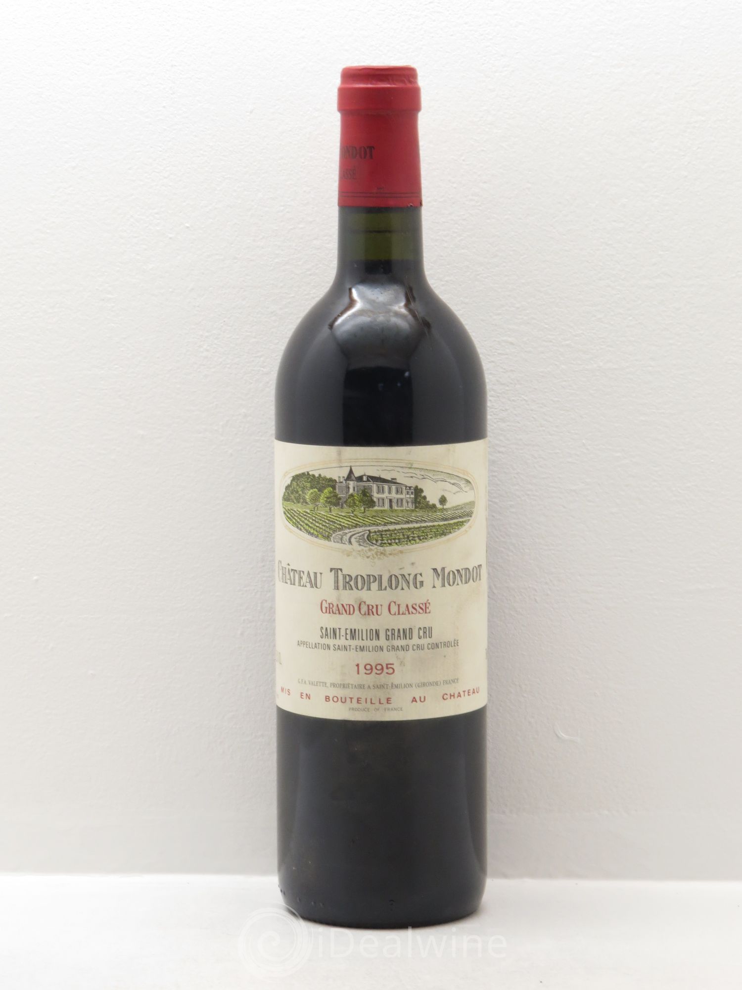 Château Troplong Mondot 1er Grand Cru Classé B 1995 - Lot de 1 bouteille - 0