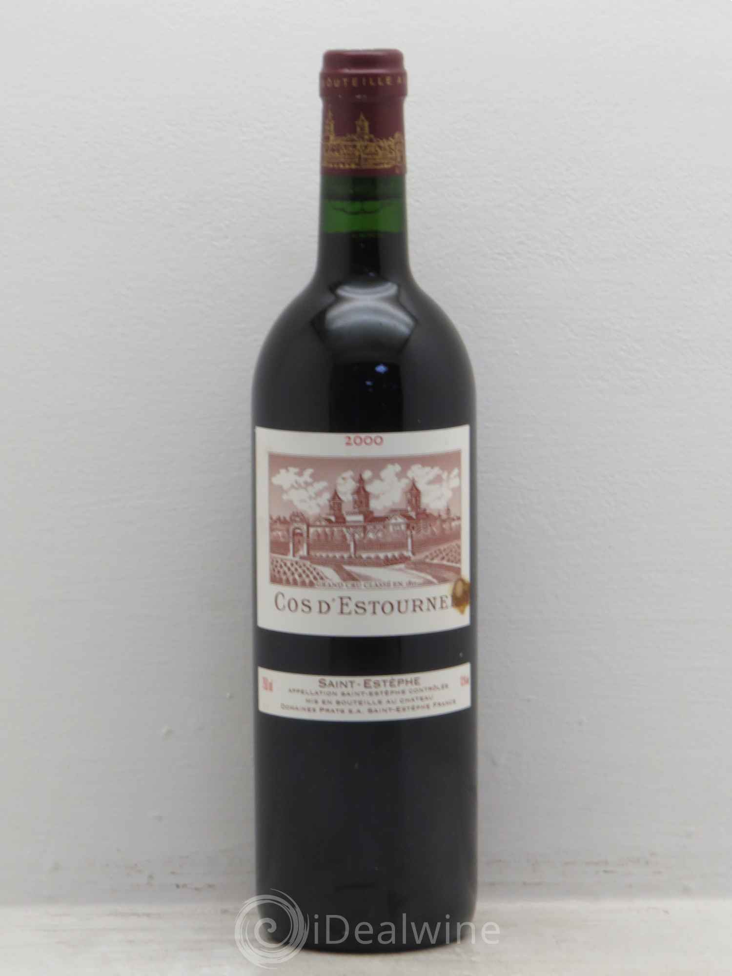 Cos d'Estournel 2ème Grand Cru Classé 2000 - Lot de 1 bouteille - 0