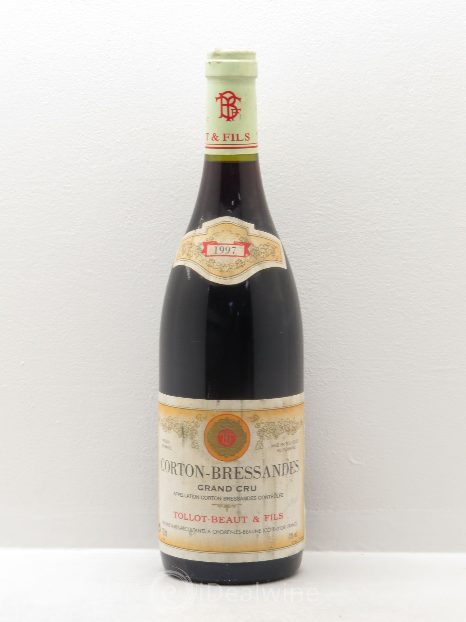 Corton-Bressandes Grand Cru Tollot Beaut (Domaine) 1997 - Lot de 1 bouteille - 0