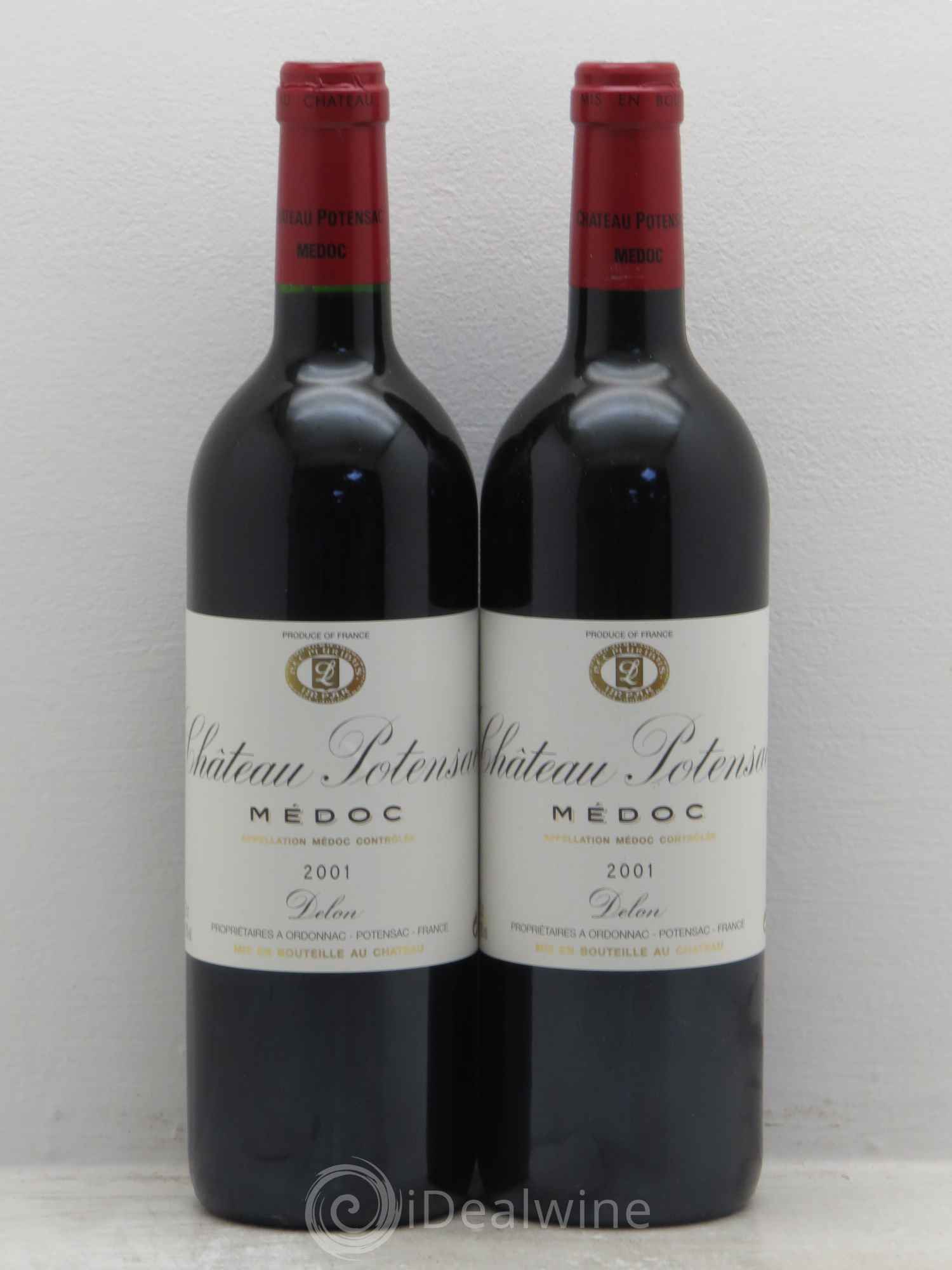 Château Potensac 2001 - Posten von 2 Flaschen - 0
