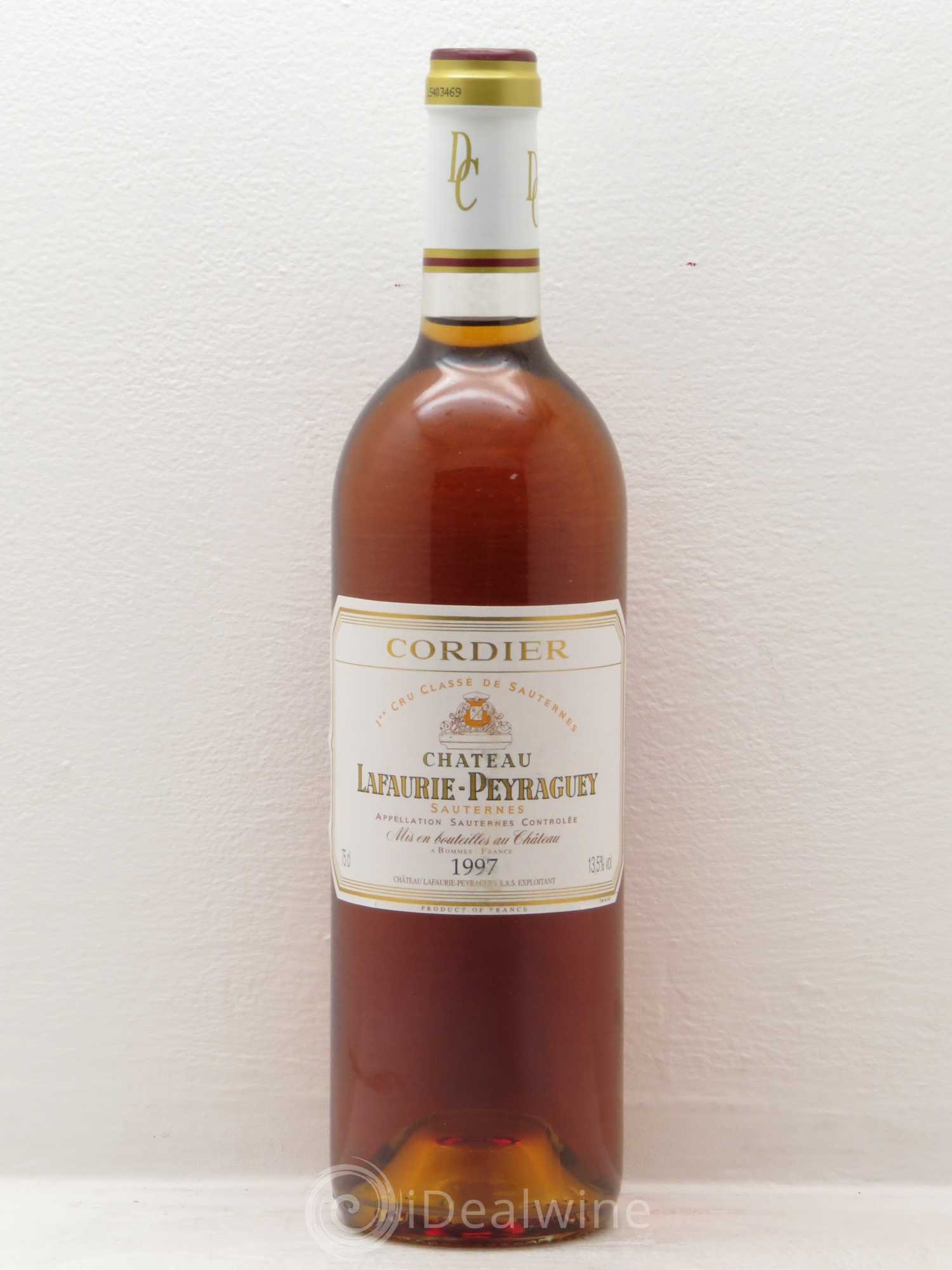 Château Lafaurie-Peyraguey 1er Grand Cru Classé 1997 - Lotto di 1 bottiglia - 0
