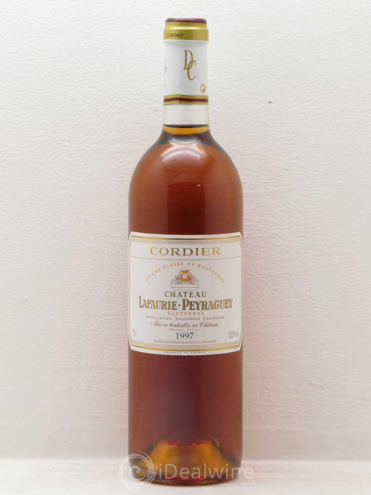 Château Lafaurie-Peyraguey 1er Grand Cru Classé 1997 - Lotto di 1 bottiglia - 0