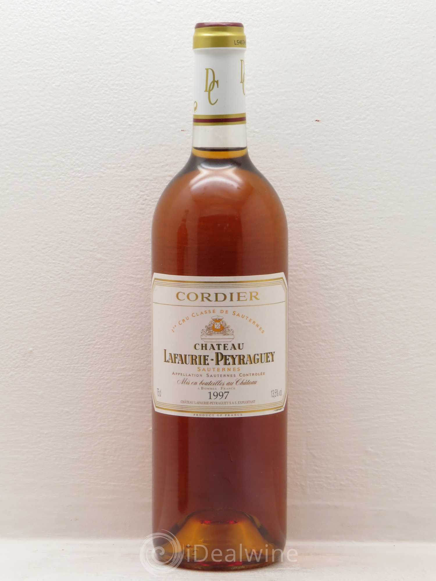 Château Lafaurie-Peyraguey 1er Grand Cru Classé 1997 - Lotto di 1 bottiglia - 0