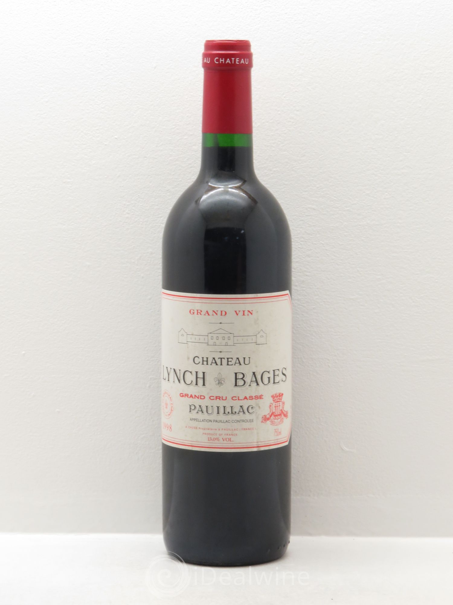 Château Lynch Bages 5ème Grand Cru Classé 1998 - Lot de 1 bouteille - 0